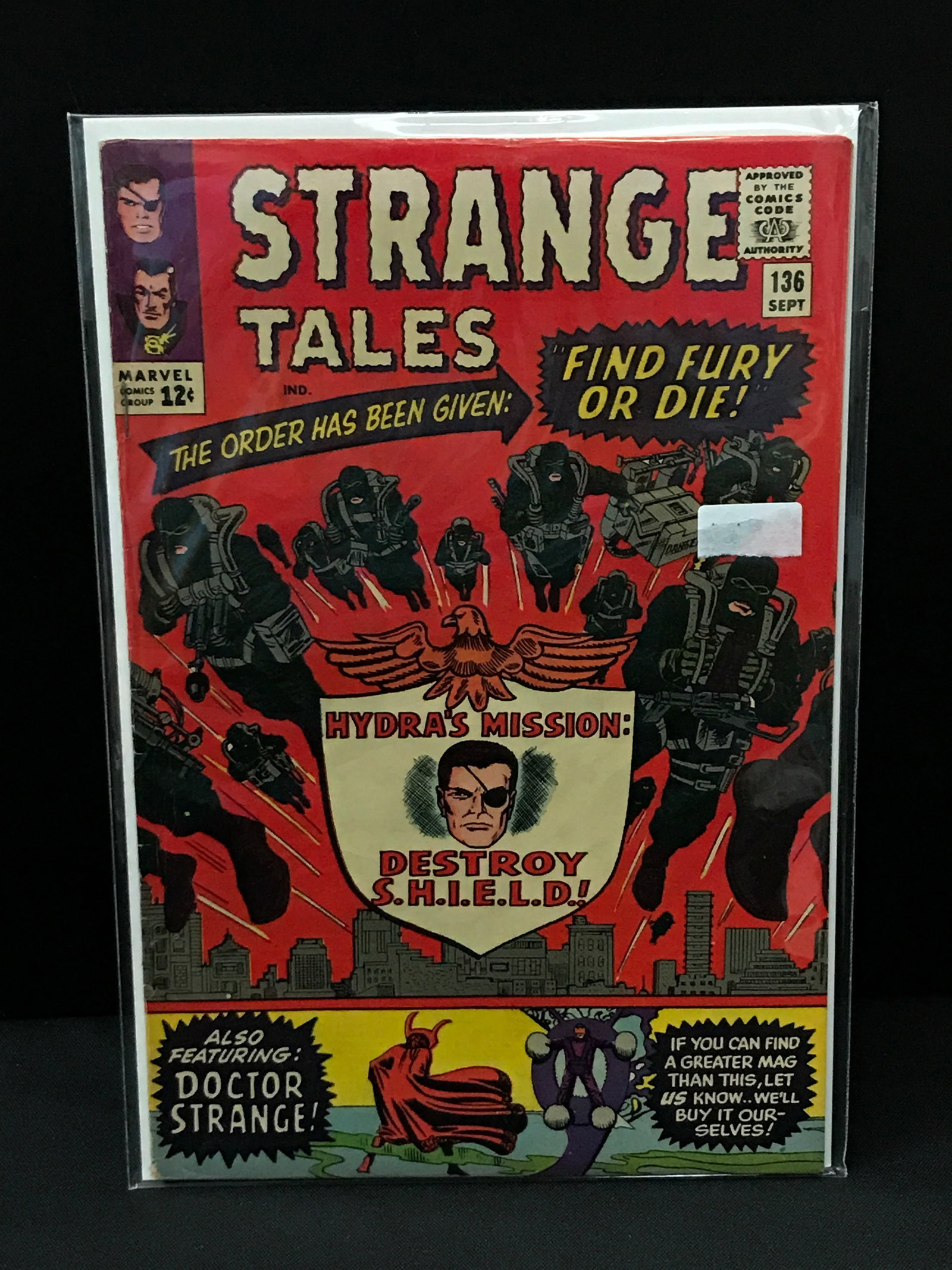 STRANGE TALES #136 - MARVEL COMICS (1 of 1)