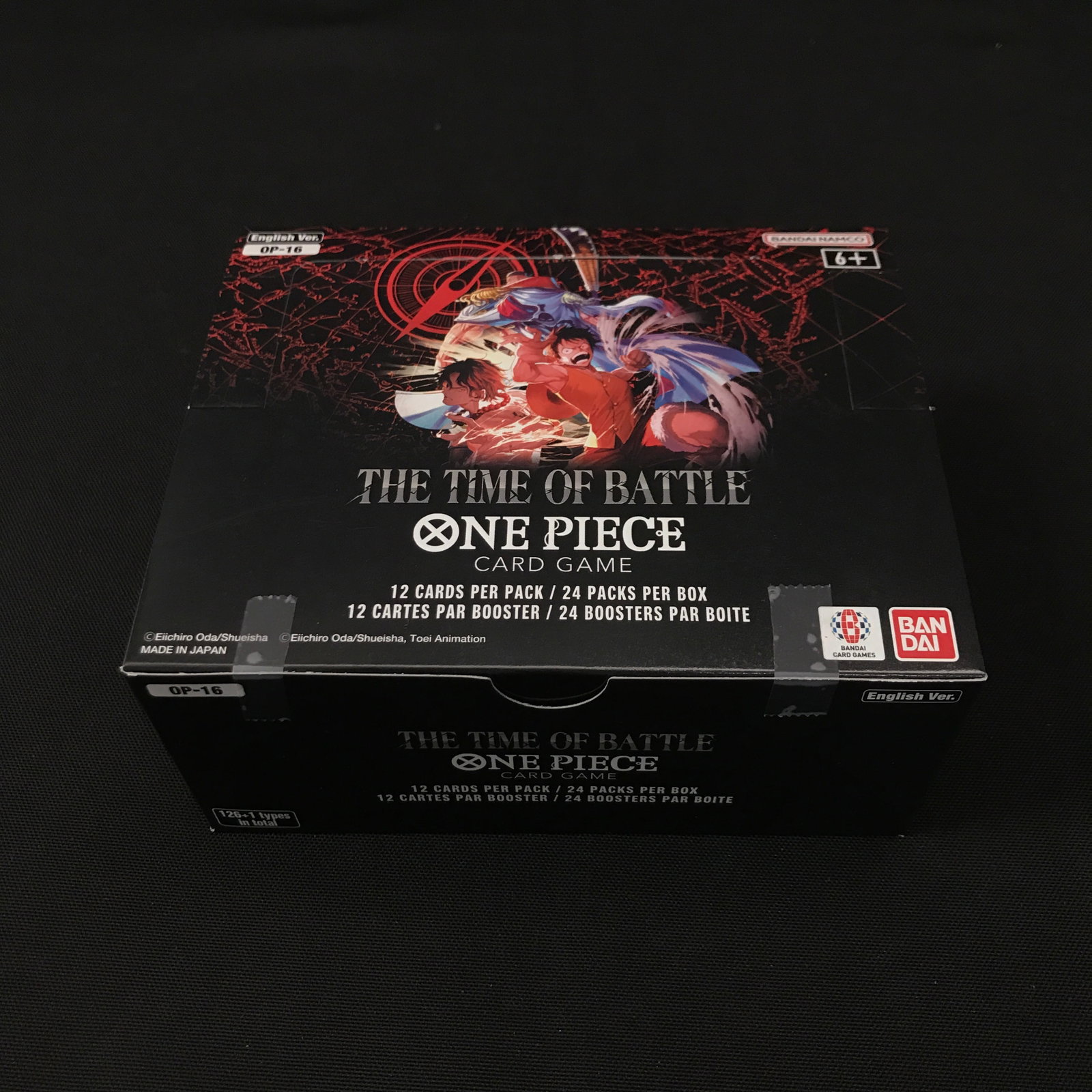 ONE PIECE OP-16 TCG TIME OF BATTLE TRADING CARD BOX 36 SEALED PACKS (1 of 1)
