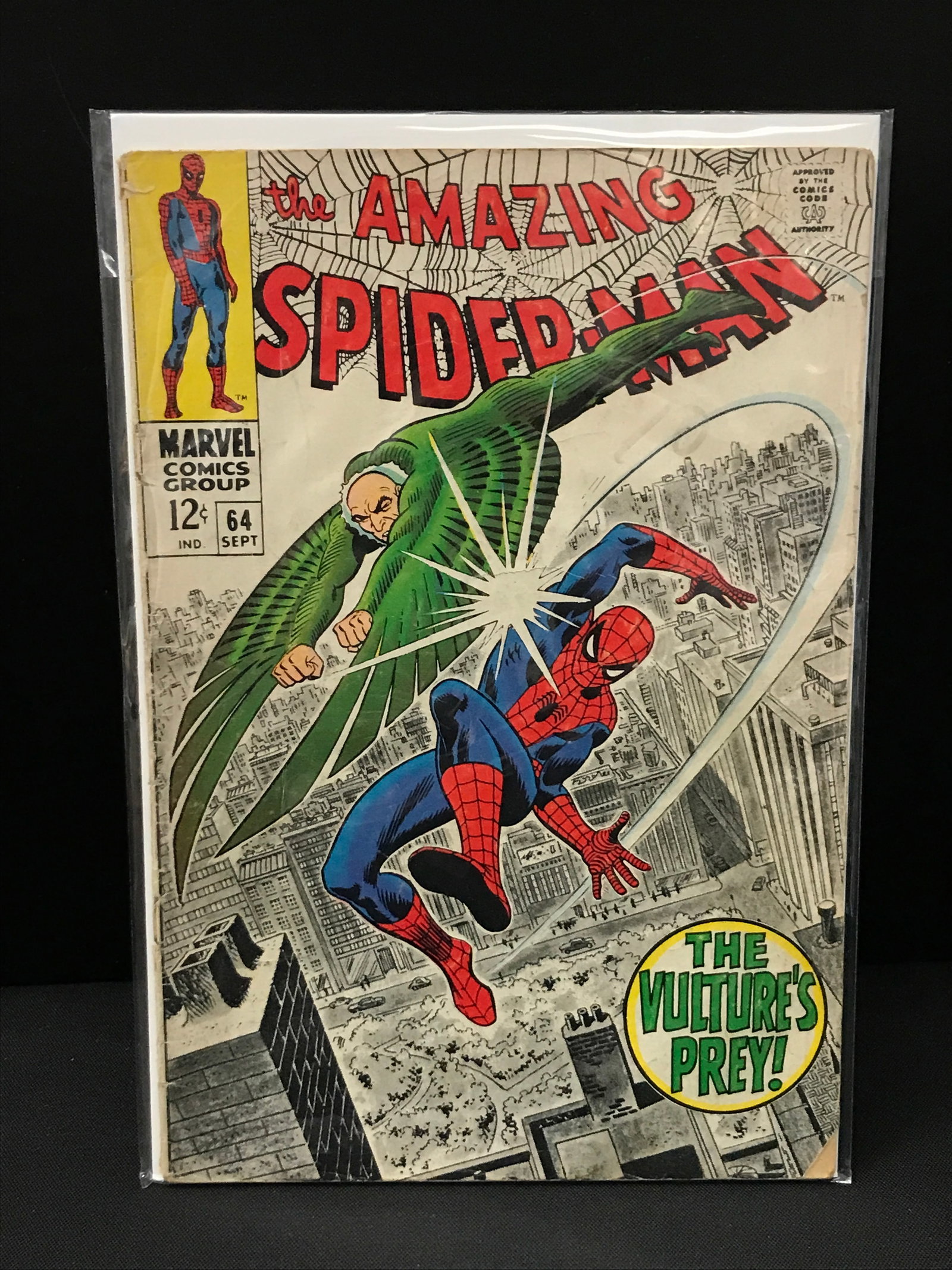 THE AMAZING SPIDERMAN #64 - MARVEL COMICS (1 of 1)