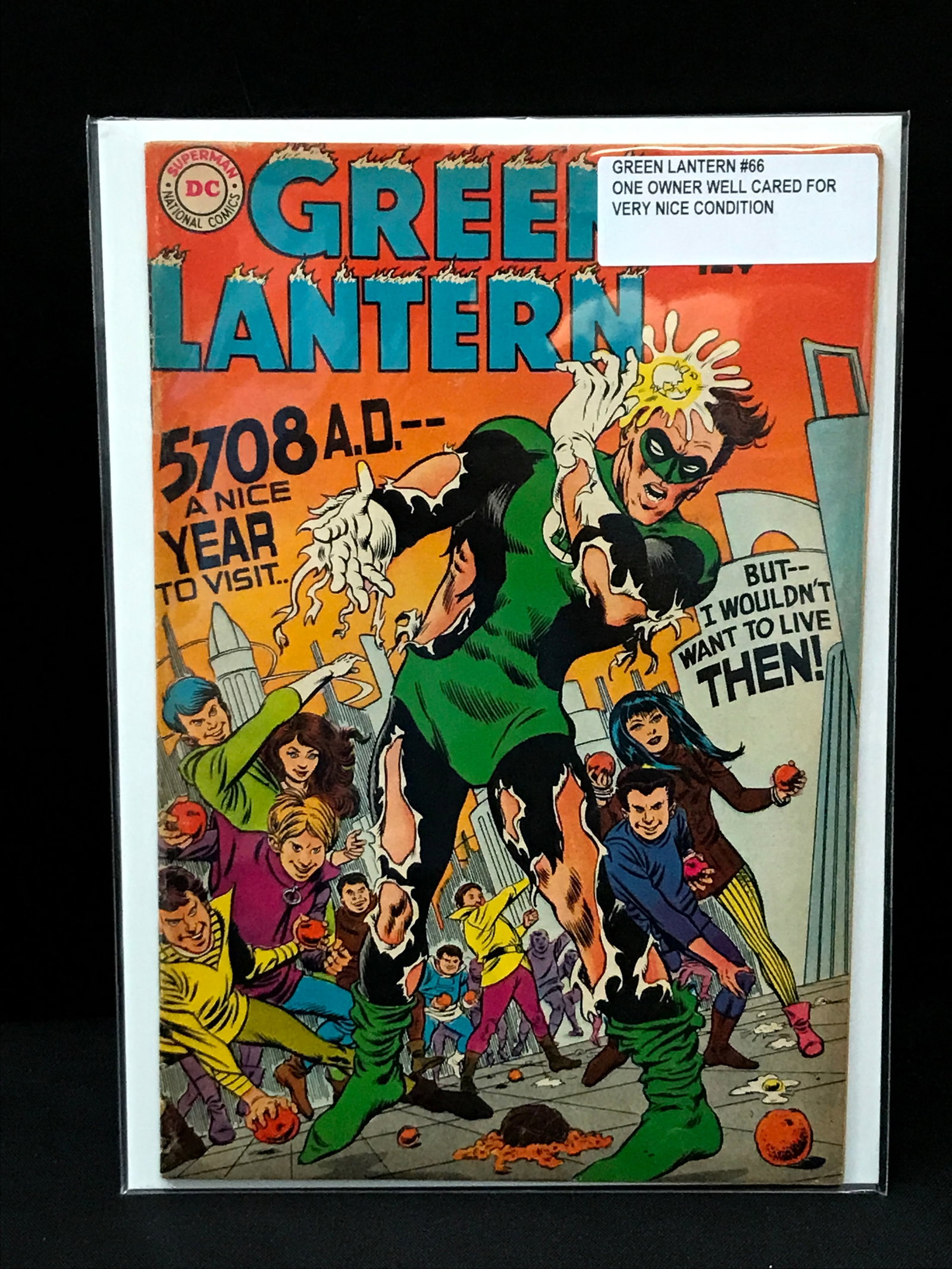 GREEN LANTERN #66 ONE OWNER - DC COMICS (1 of 1)