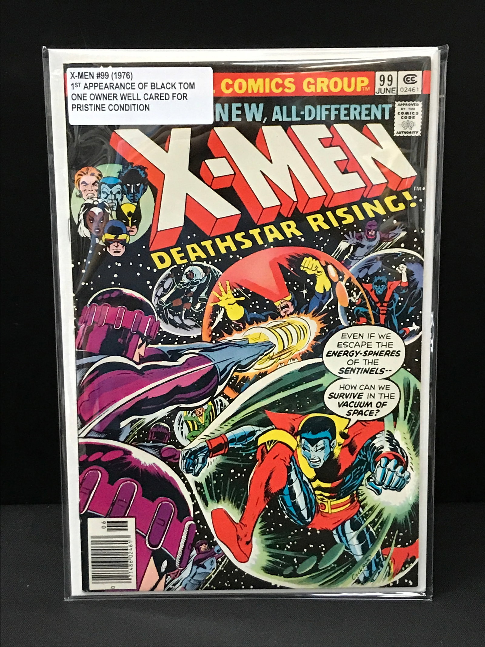 X-MEN #99 (1976) ONE OWNER COMIC 1ST APP OF BLACK TOM - MARVEL COMICS (1 of 1)
