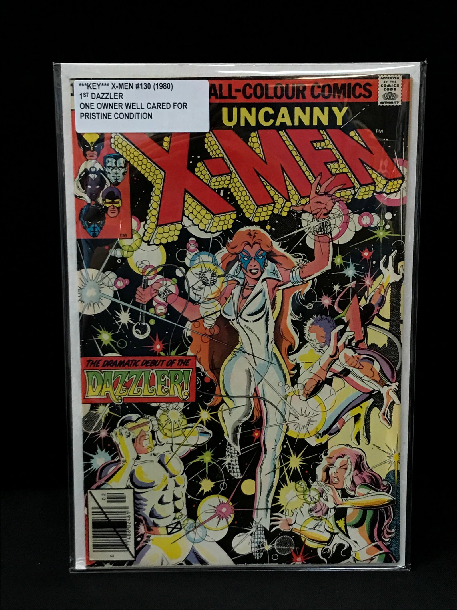 THE UNCANNY X-MEN #130 (1980) ONE OWNER COMIC 1ST APP DAZZLER - MARVEL COMICS (1 of 1)