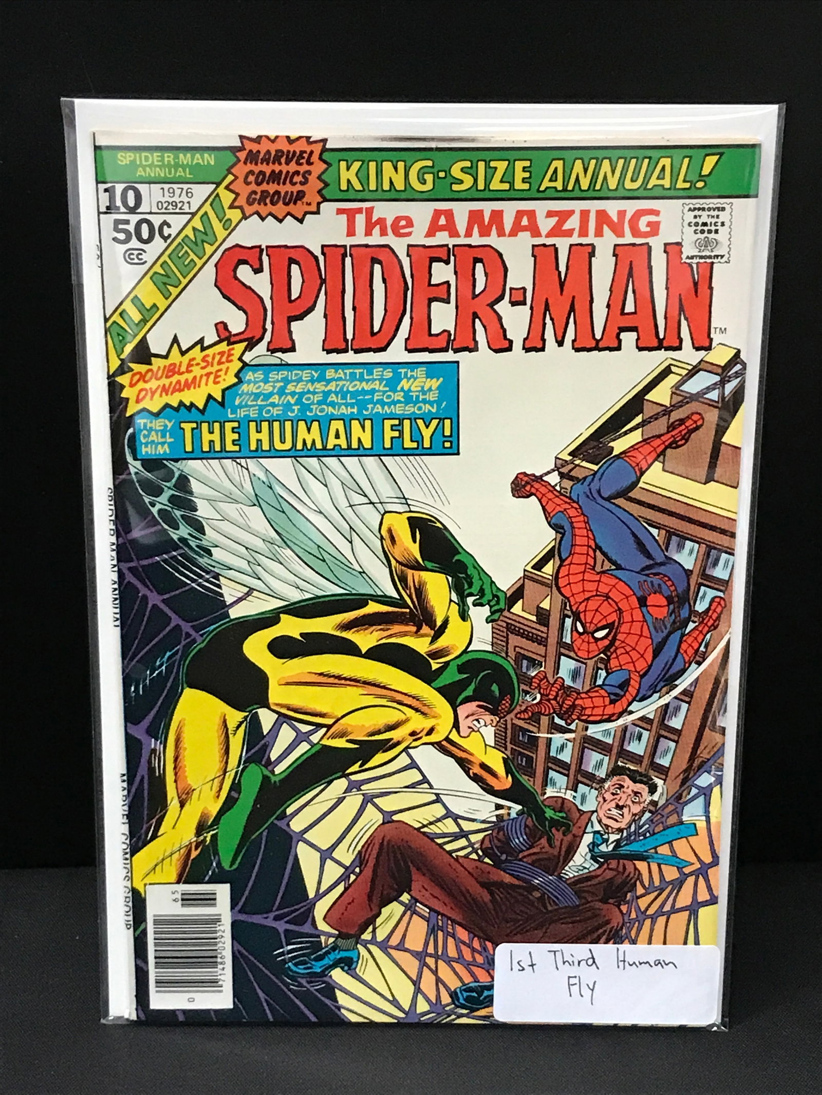 THE AMAZING SPIDERMAN KING SIZED ANNUAL #10 1ST THIRD HUMAN FLY - MARVEL COMICS (1 of 1)