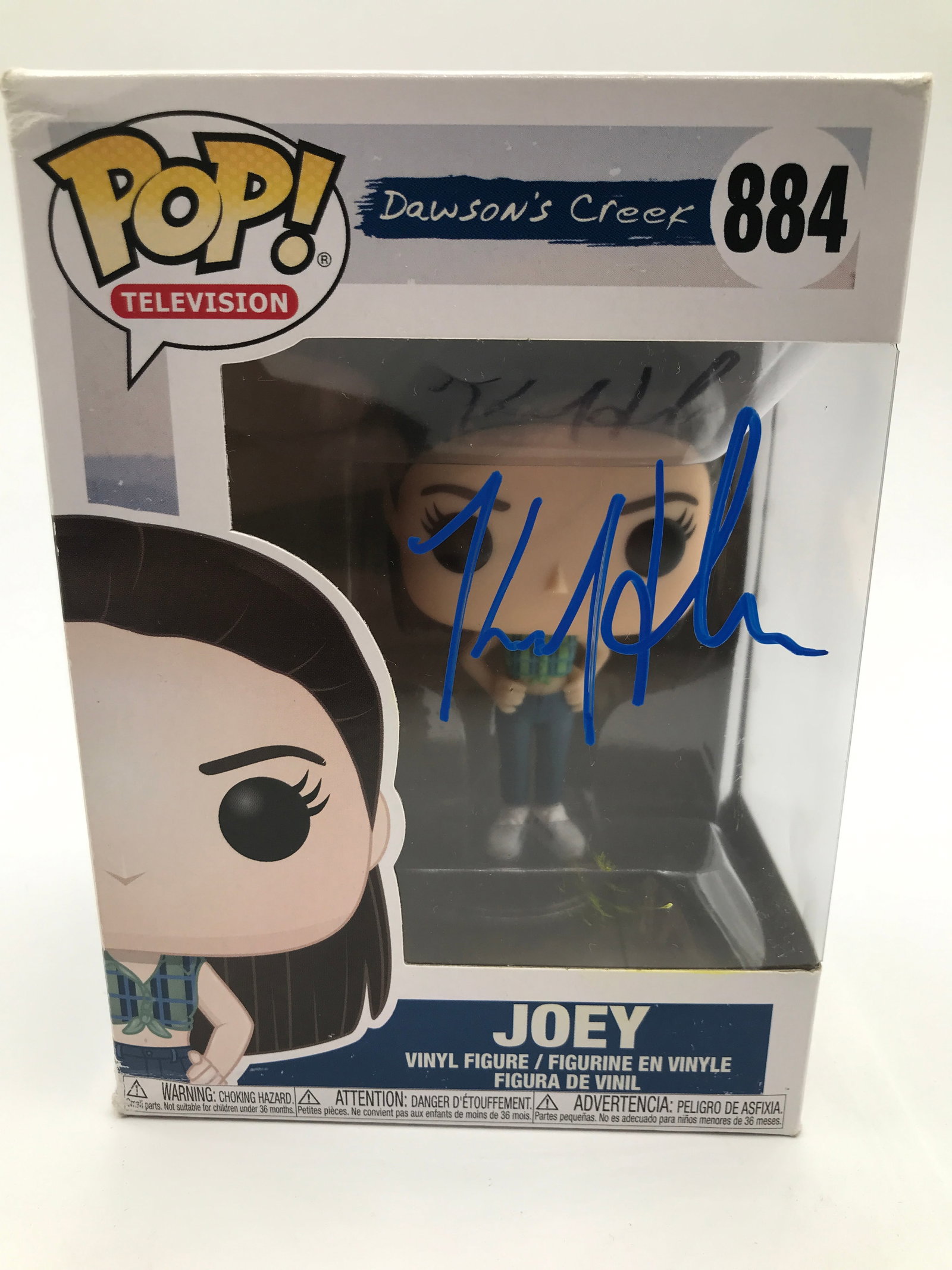 KATIE HOLMES SIGNED DAWSONS CREEK FUNKO POP - HOLLYWOOD COA: Prices are in Canadian dollars