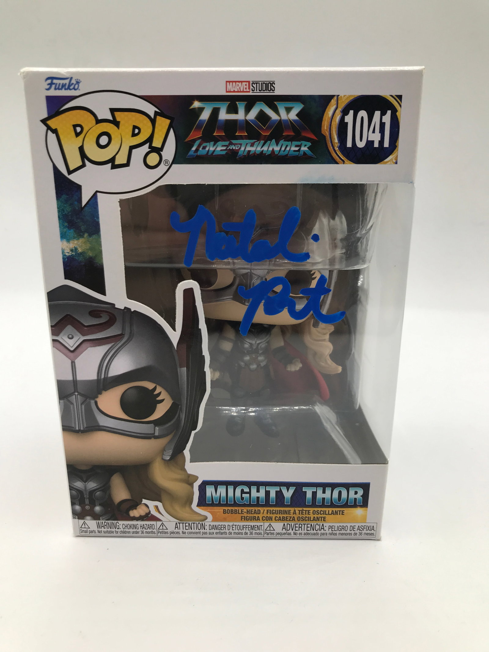 NATALIE PORTMAN SIGNED MIGHTY THOR FUNKO POP - HOLLYWOOD COA: Prices are in Canadian dollars