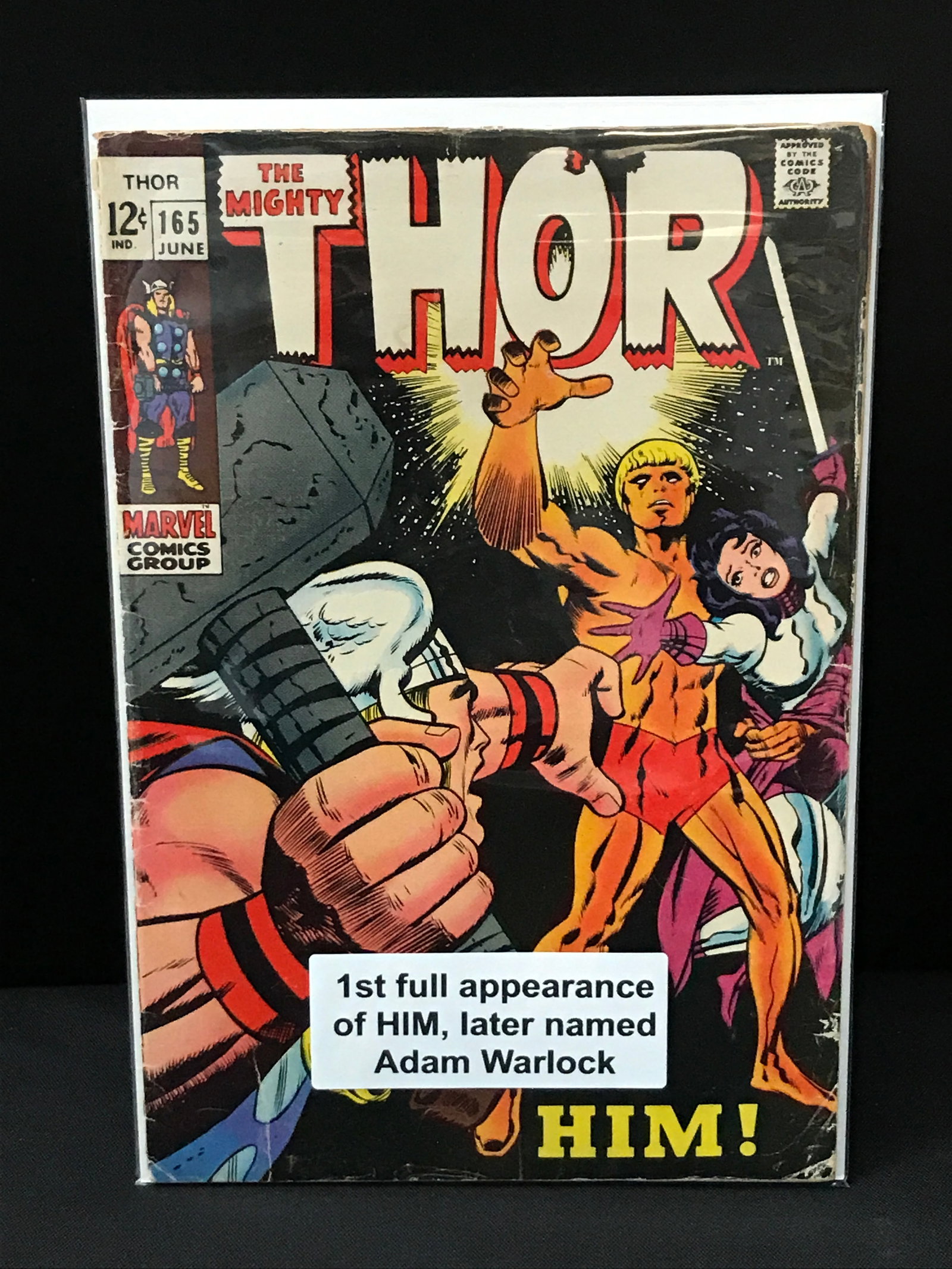 THE MIGHTY THOR #165 1ST FULL APP OF HIM - MARVEL COMICS: Prices are in Canadian dollars