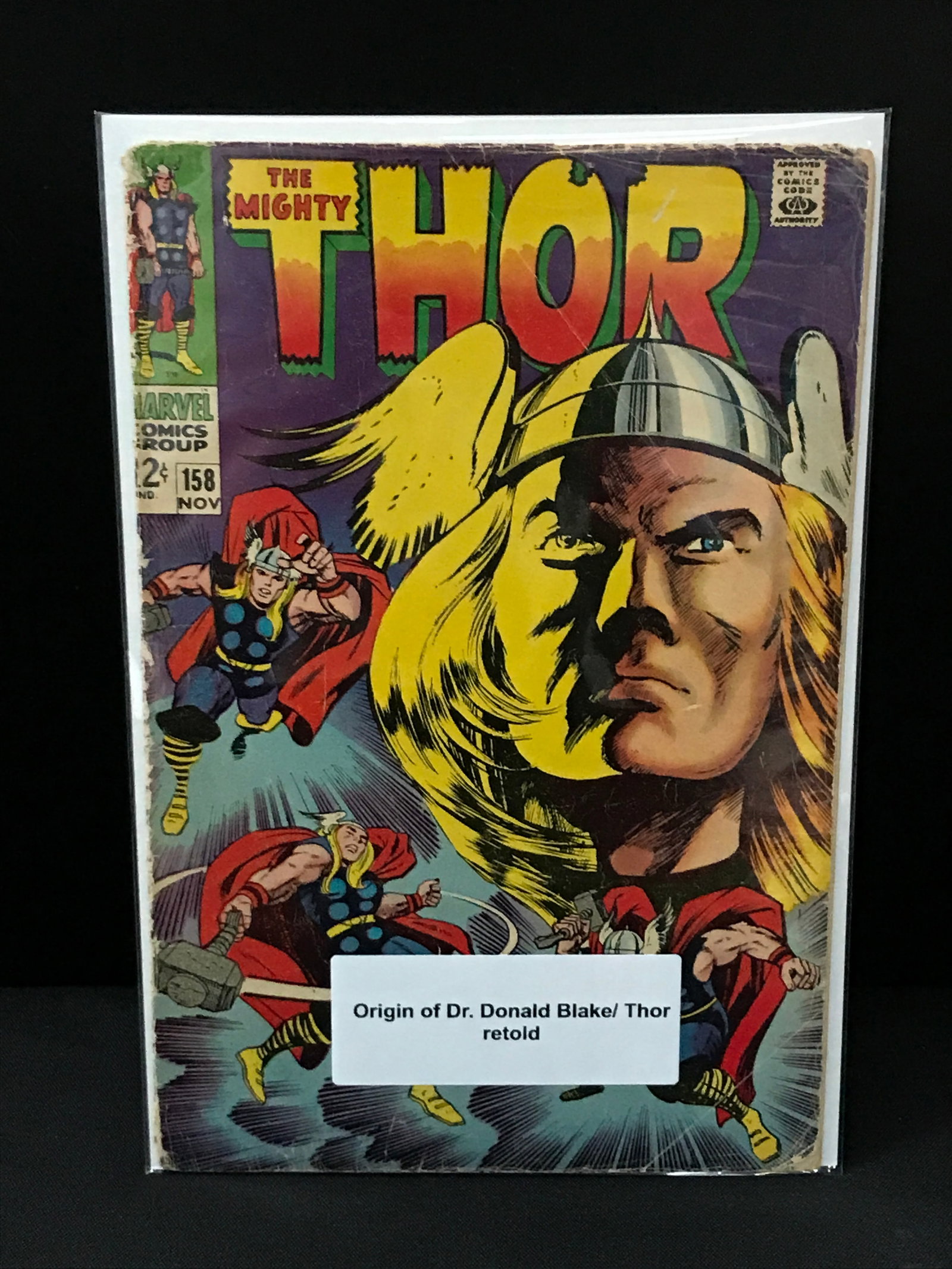 THE MIGHTY THOR #158 - MARVEL COMICS (1 of 1)