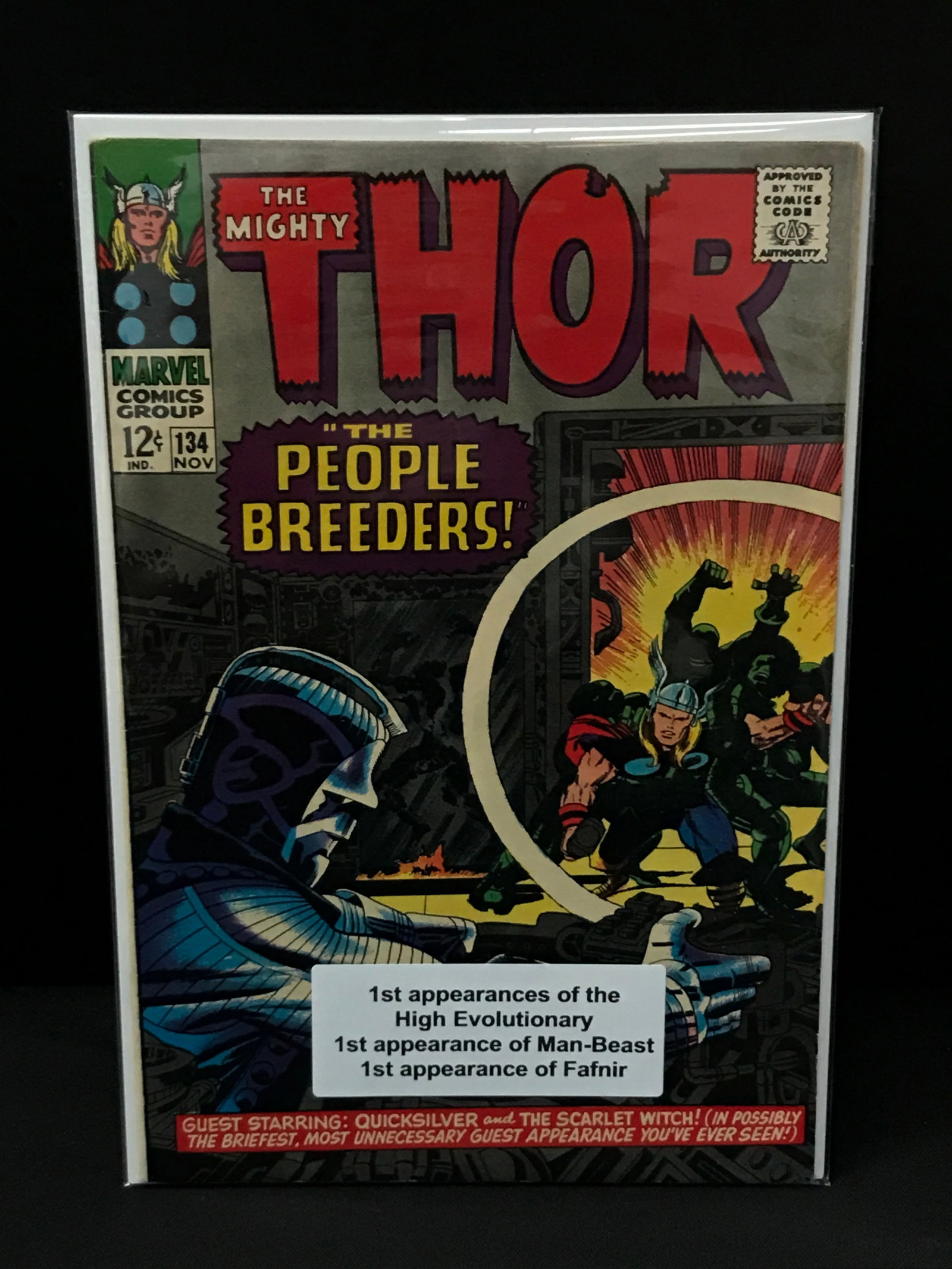 THE MIGHTY THOR #134 SEVERAL 1ST APPS - MARVEL COMICS: Prices are in Canadian dollars