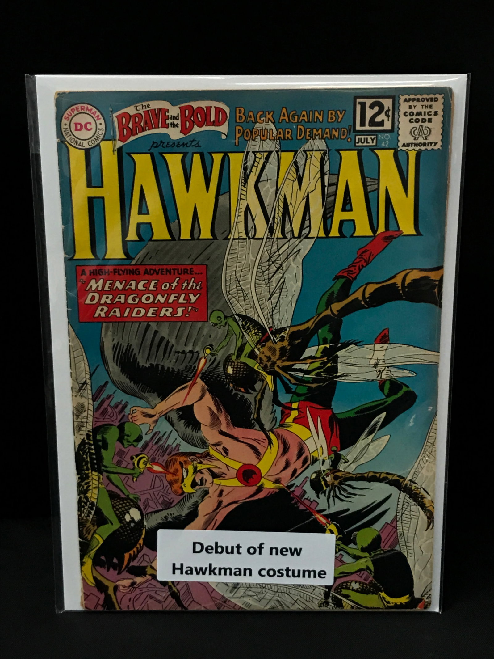 BRAVE AND THE BOLD #42 DEBUT OF NEW HAWKMAN COSTUME - DC COMICS: Prices are in Canadian dollars