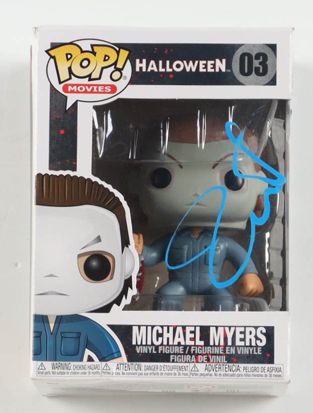 JAMIE LEE CURTIS SIGNED HALLOWEEN MICHAEL MYERS FUNKO POP - BECKETT COA: Prices are in Canadian dollars