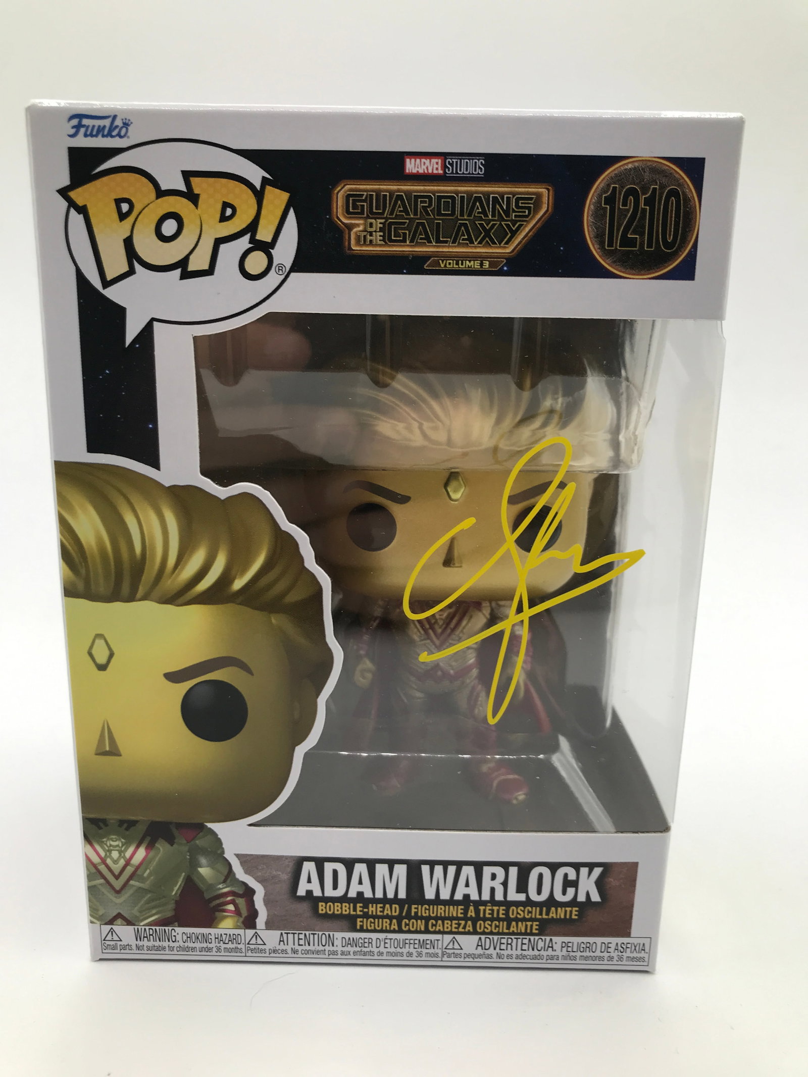 WILL POULTER SIGNED ADAM WARLOCK FUNKO POP - HOLLYWOOD COA (1 of 1)