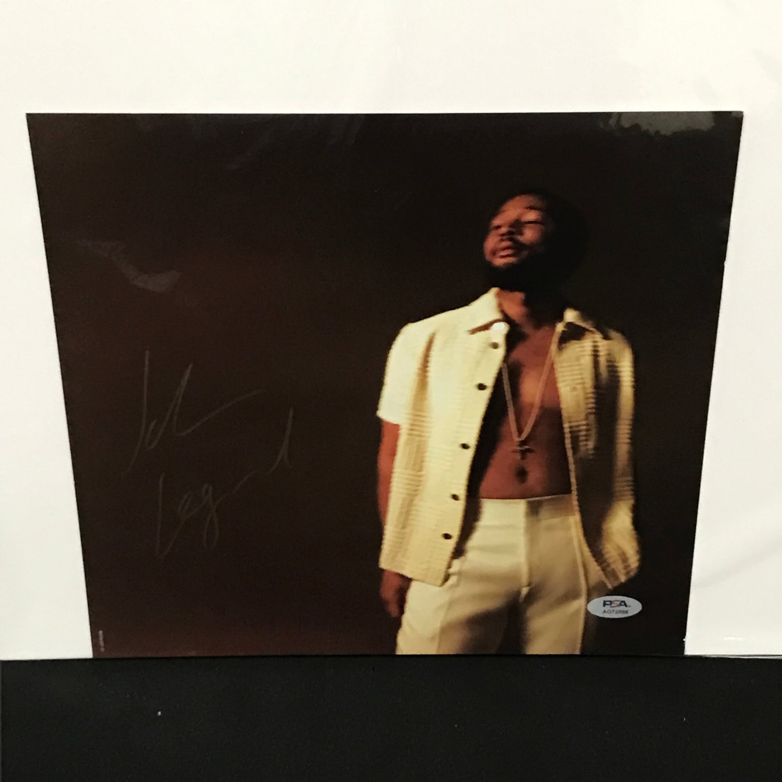 JOHN LEGEND SIGNED RECORD SLEEVE - PSA COA: Prices are in Canadian dollars