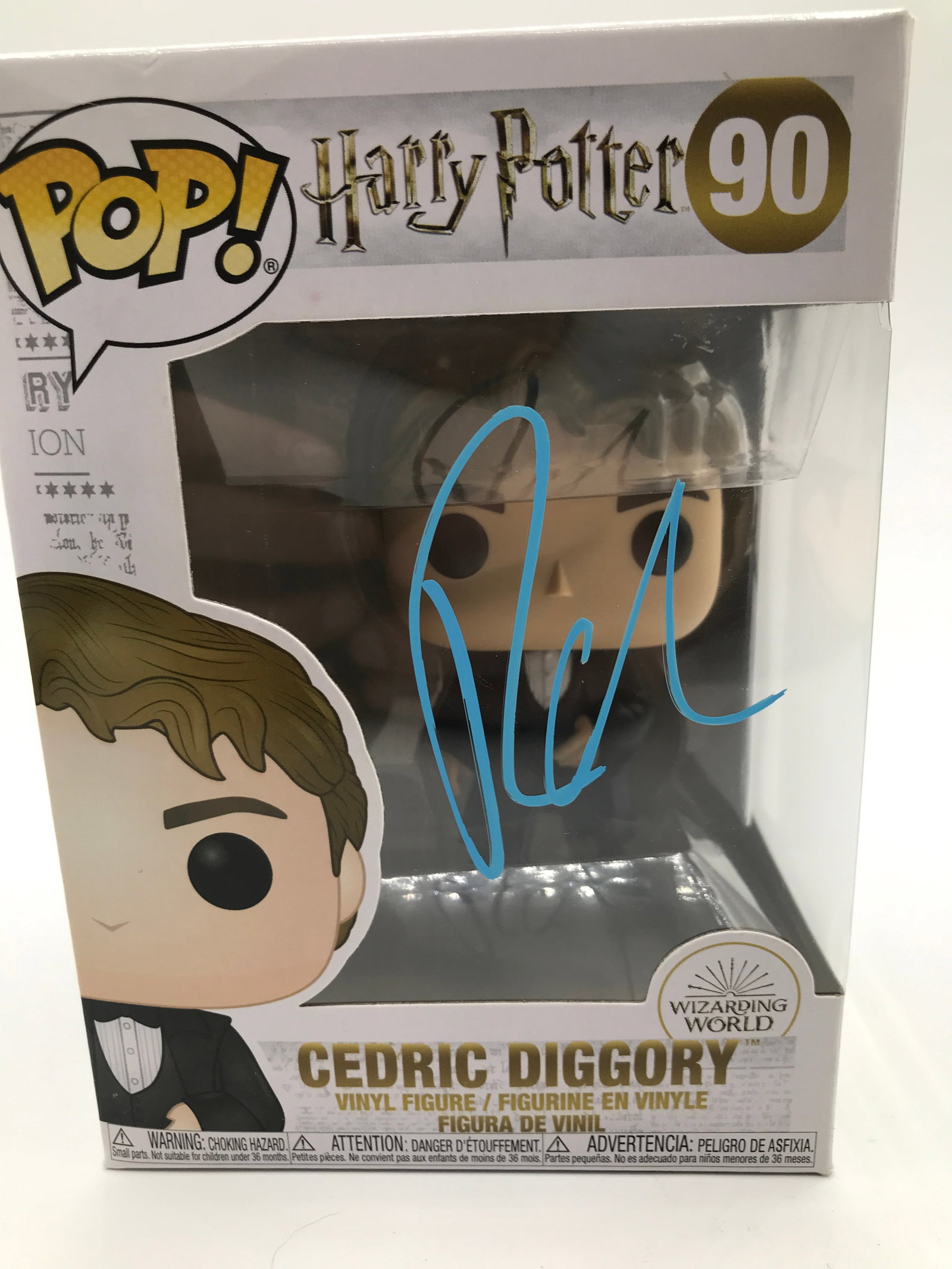 ROBERT PATTISON SIGNED CEDRIC DIGGORY HARRY POTTER FUNKO POP - HOLLYWOOD COA: Prices are in Canadian dollars