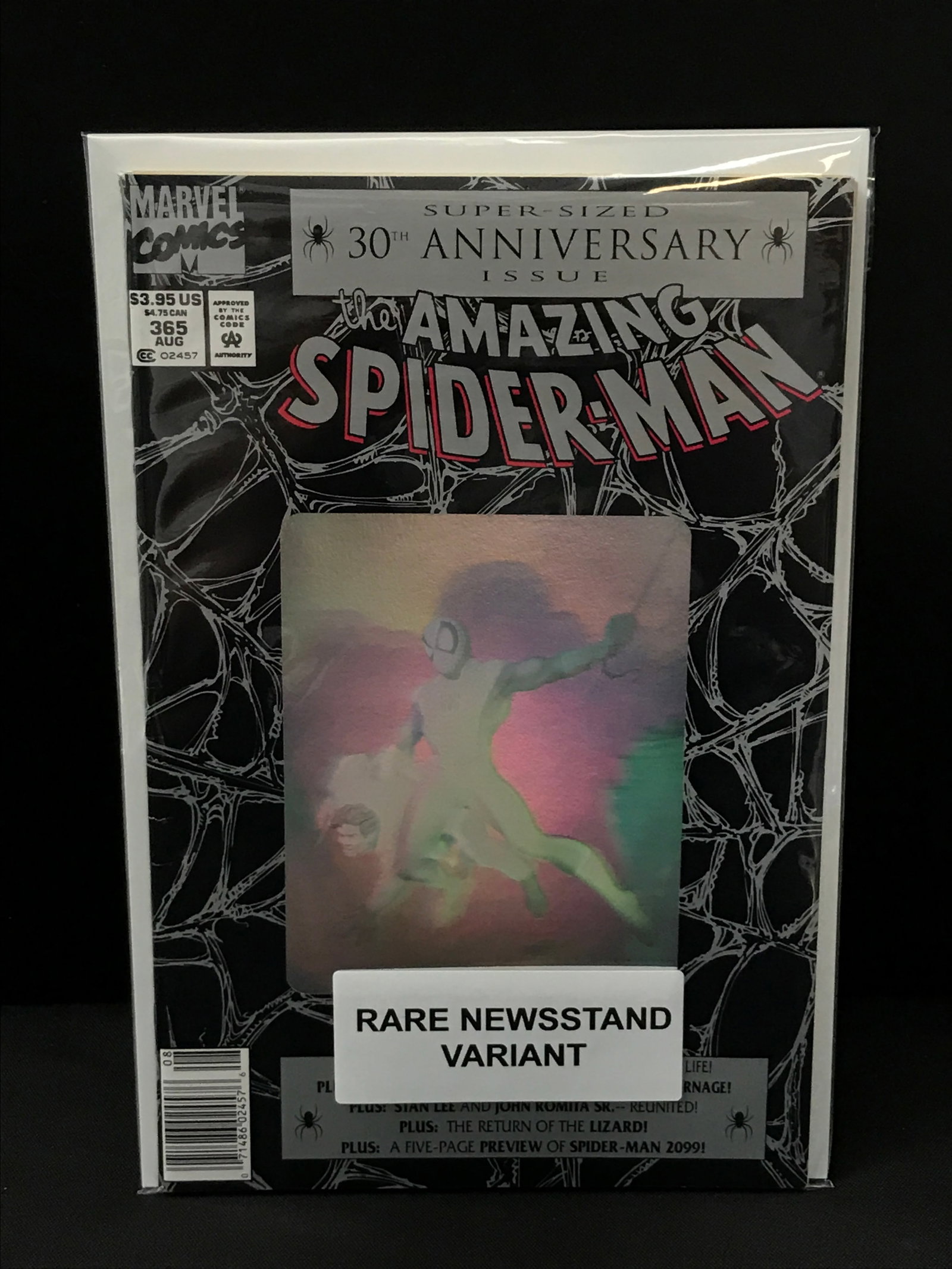 THE AMAZING SPIDERMAN #365 NEWSSTAND EDITION - MARVEL COMICS (1 of 1)