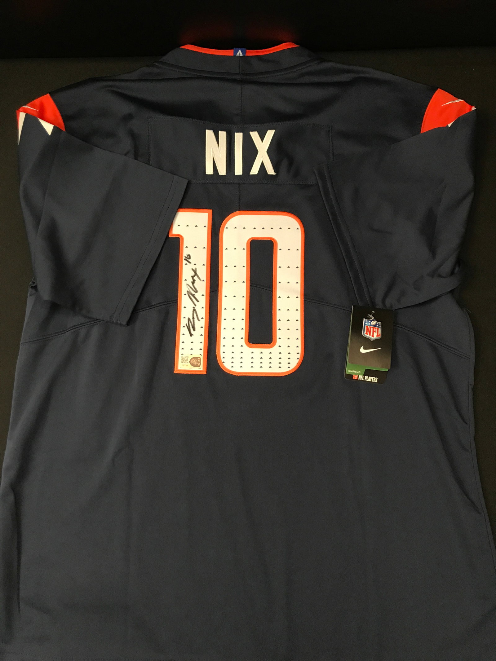 BO NIX SIGNED DENVER BRONCOS CUSTOM JERSEY - ELITE COA (1 of 3)