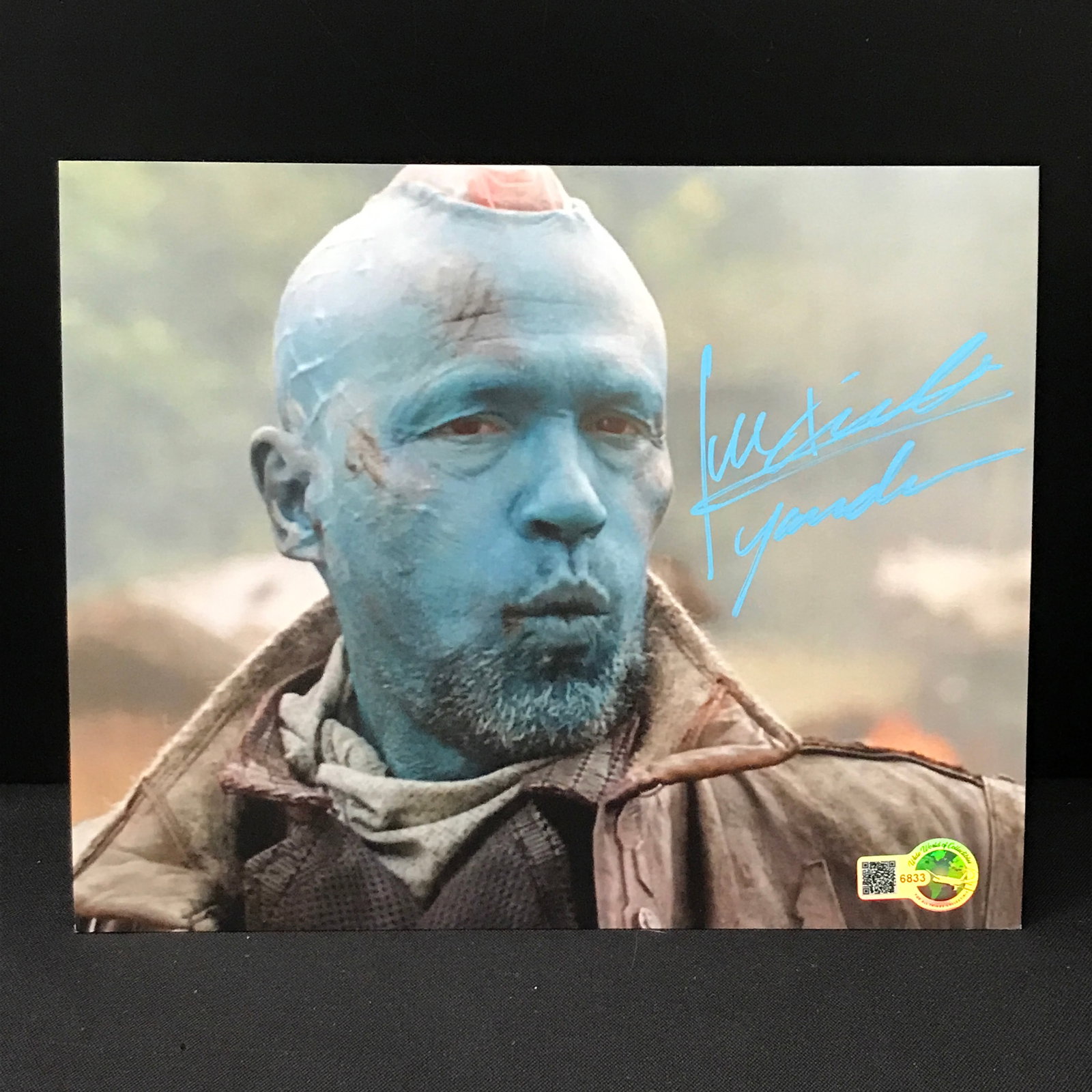 MICHAEL ROOKER SIGNED GUARDIANS OF THE GALAXY 8X10 - WWOC COA: Prices are in Canadian dollars