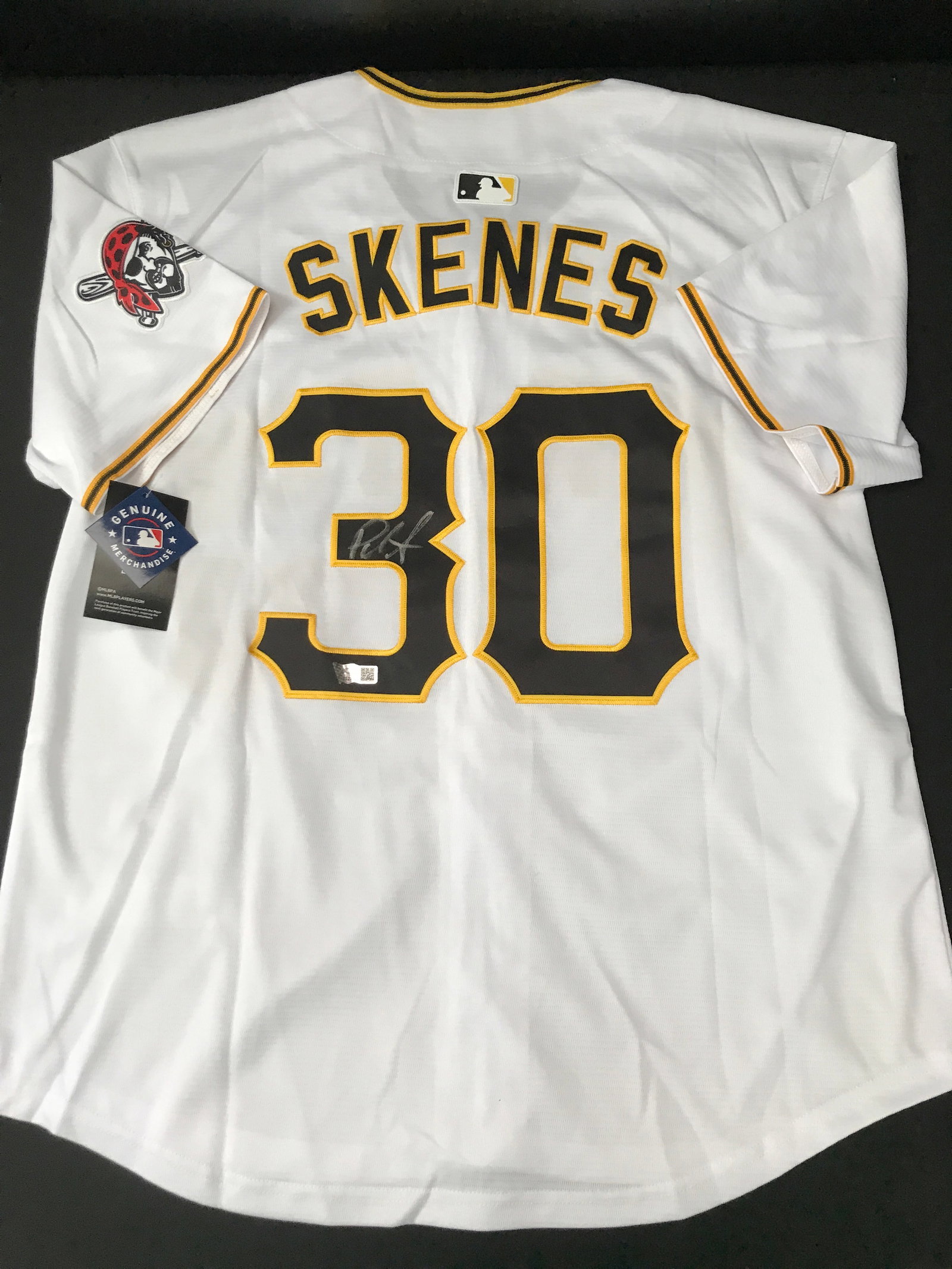 PAUL SKENES SIGNED PITTSBURGH PIRATES CUSTOM JERSEY - ACE COA: Prices are in Canadian dollars