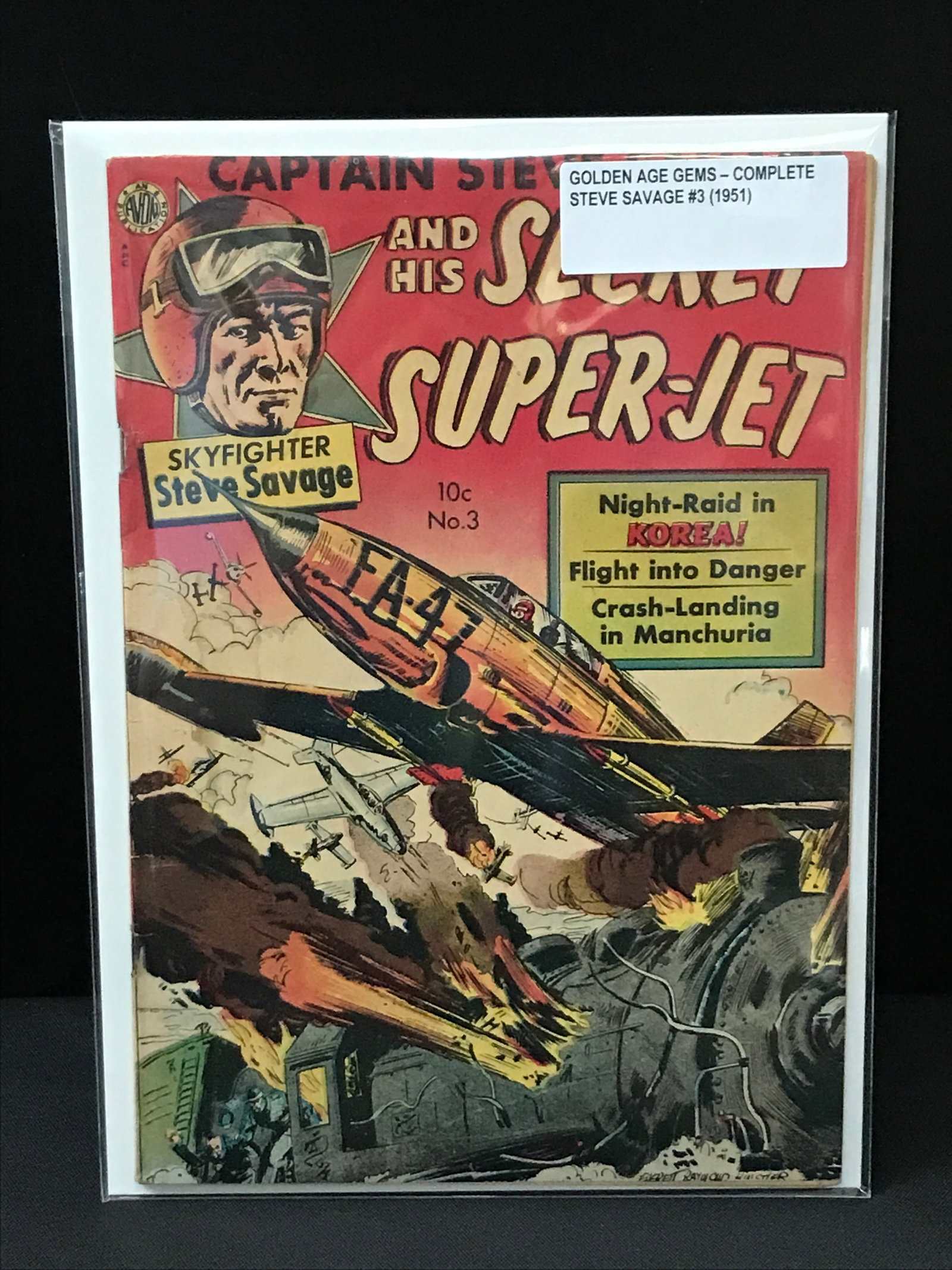 STEVE SAVAGE #3 (1951) - AN AVON PUBLICATION: Prices are in Canadian dollars