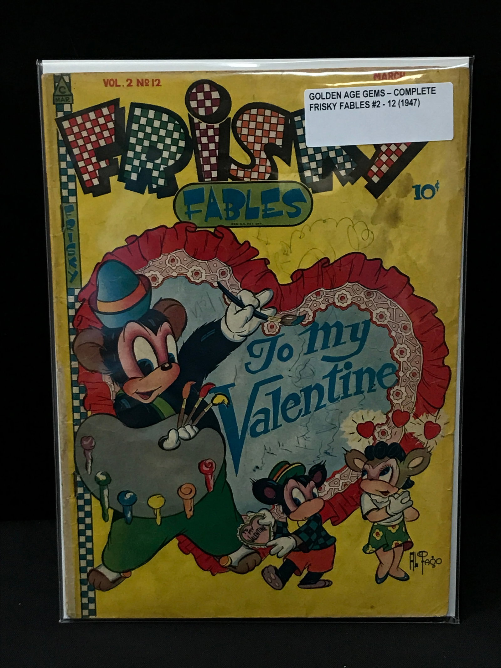 FRISKY FABLES VOL #2 NUMBER #12 (1947): Prices are in Canadian dollars