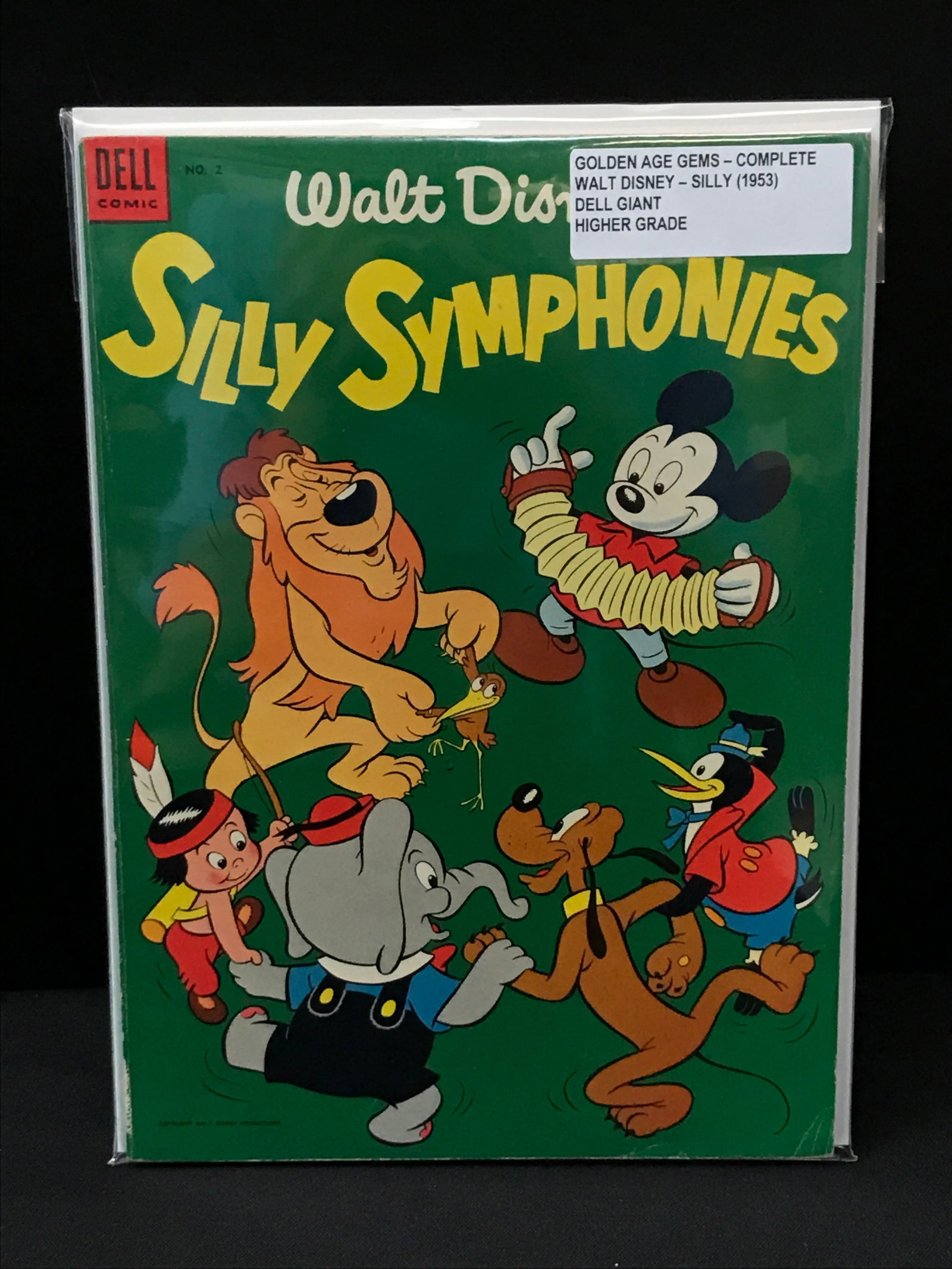 WALT DISNEY - SILLY SYMPHONIES #2 (1953) - DELL COMICS (1 of 1)