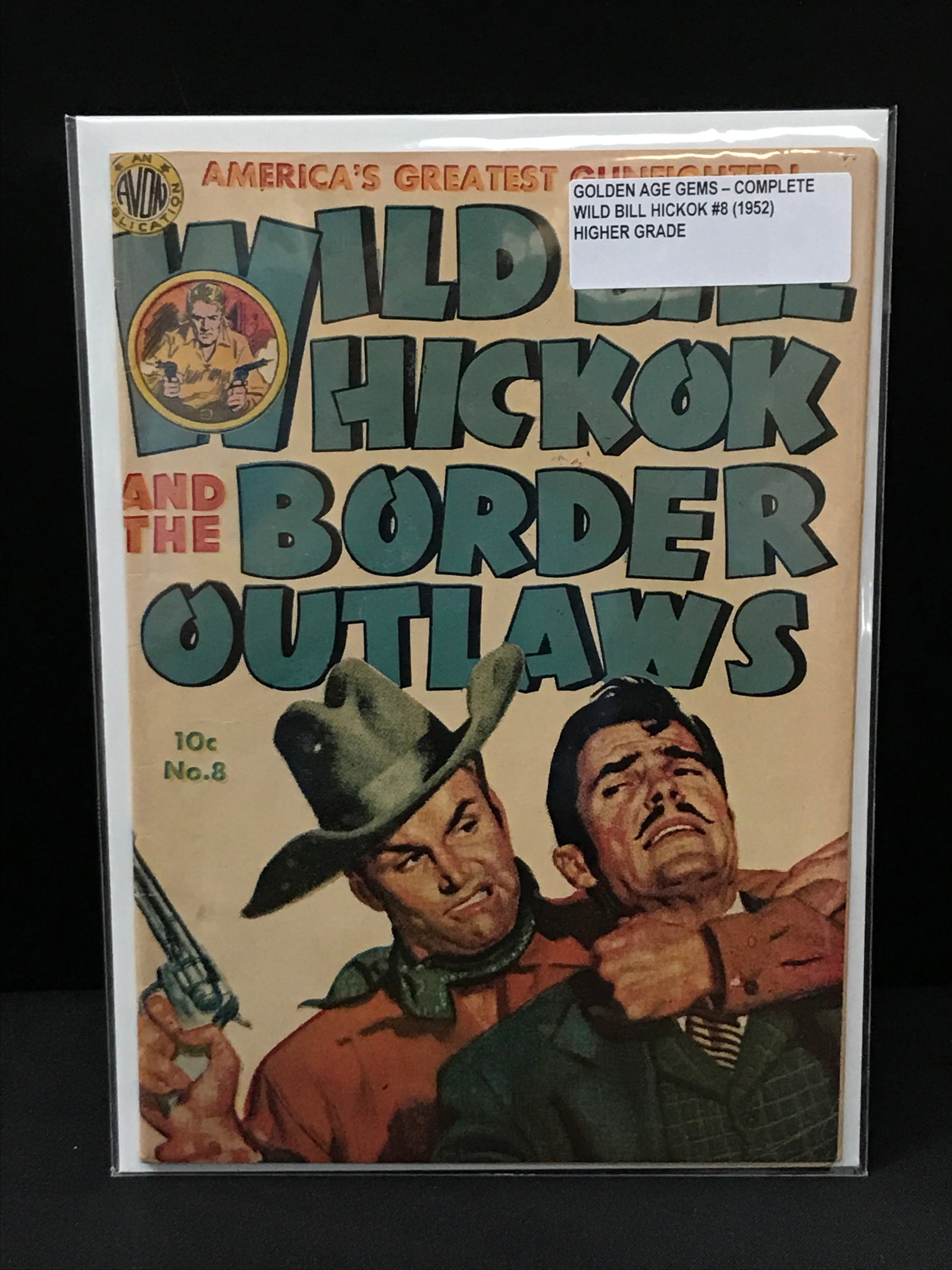 WILD BILL HICKOK #8 (1952) - AN AVON PUBLICATION: Prices are in Canadian dollars