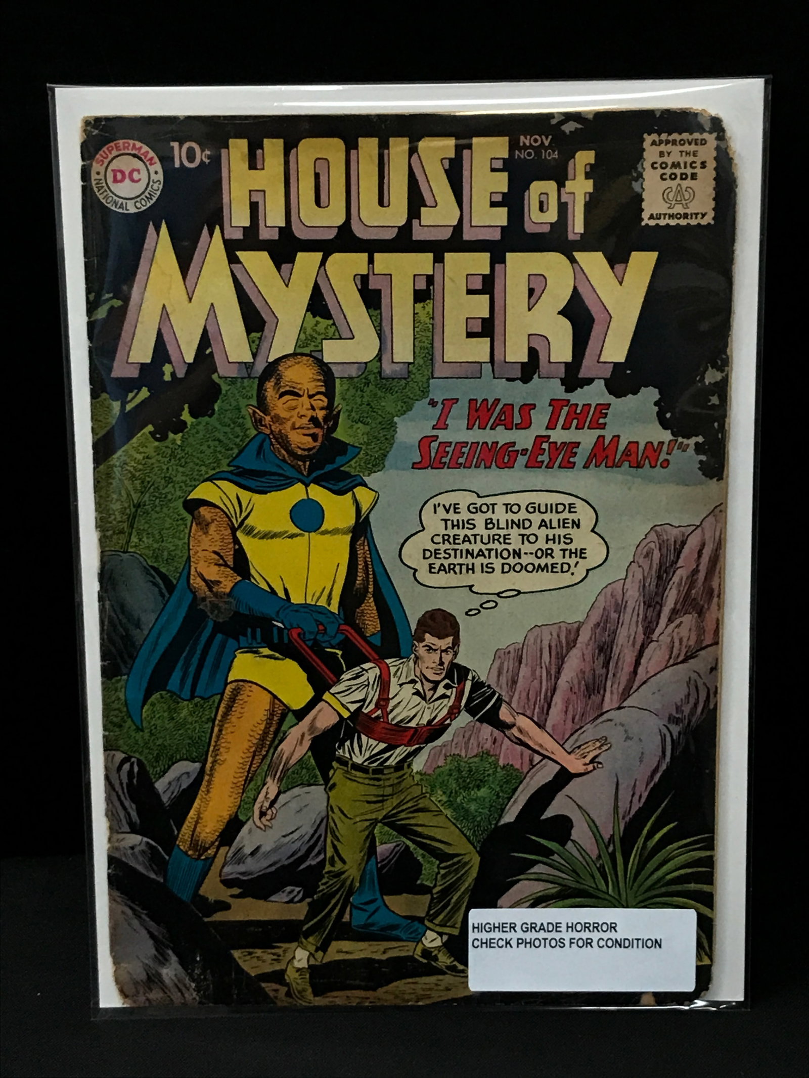 HOUSE OF MYSTERY #104 - DC COMICS: Prices are in Canadian dollars