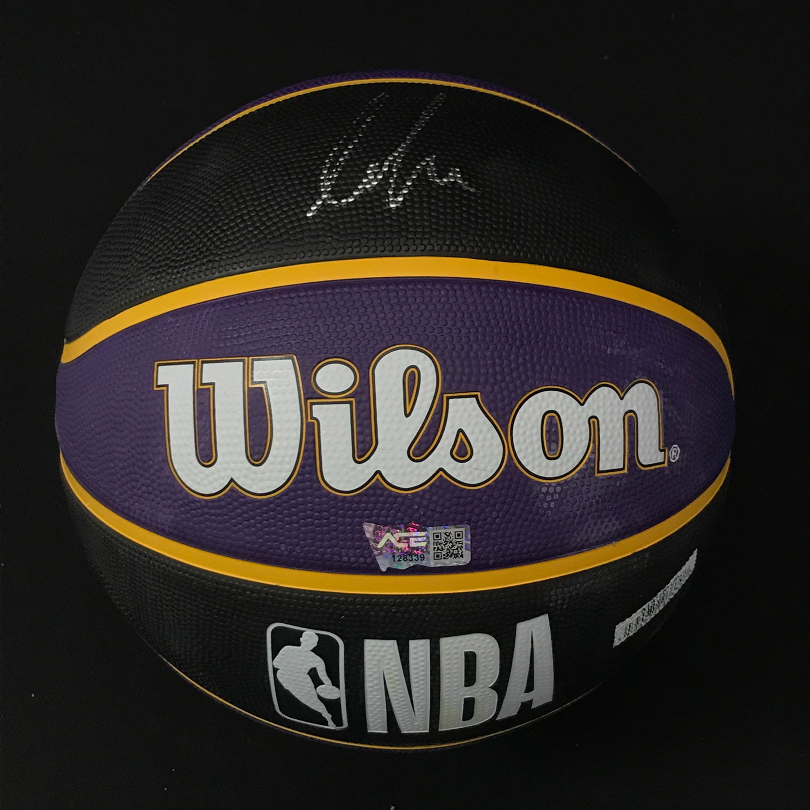 LUKA DONCIC SIGNED BASKETBALL - ACE COA (1 of 2)