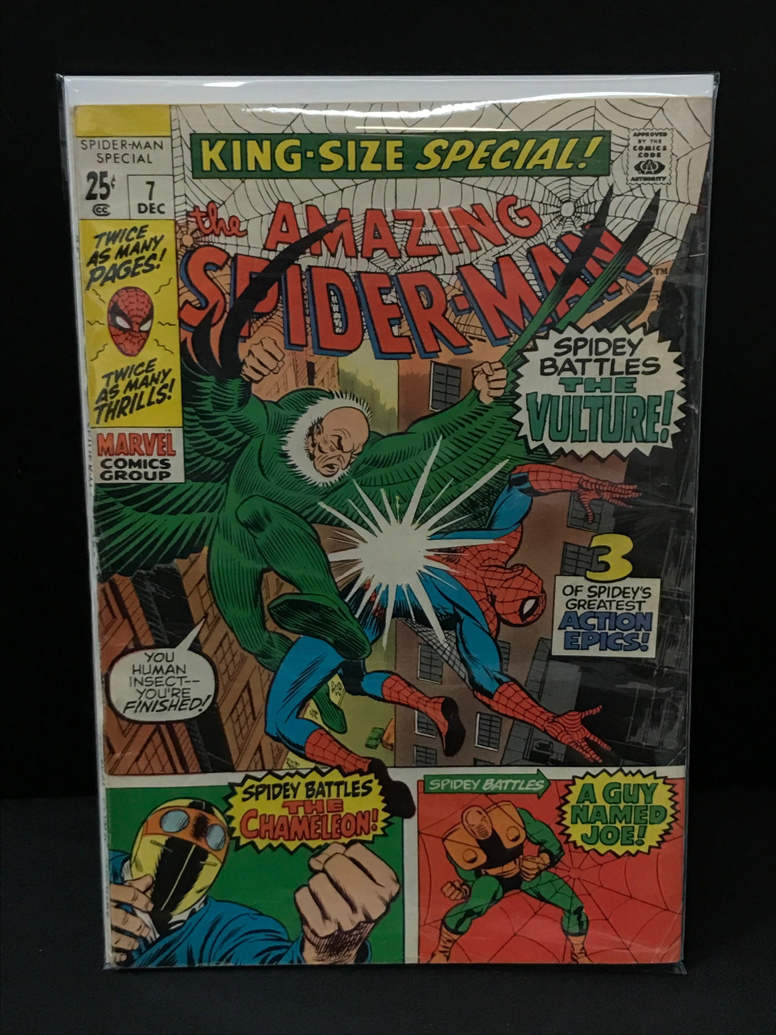 THE AMAZING SPIDERMAN KING SIZED SPECIAL #7 - MARVEL COMICS (1 of 1)