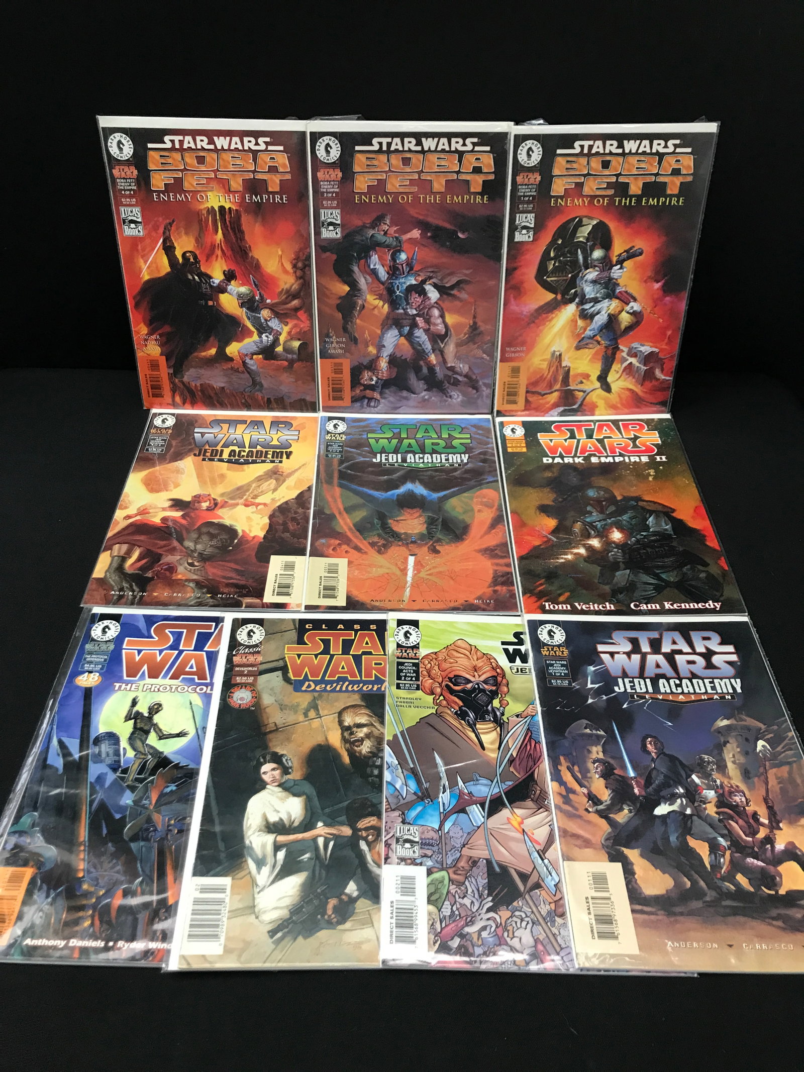 LOT OF 12 STAR WARS COMICS - DARK HORSE COMICS (1 of 1)