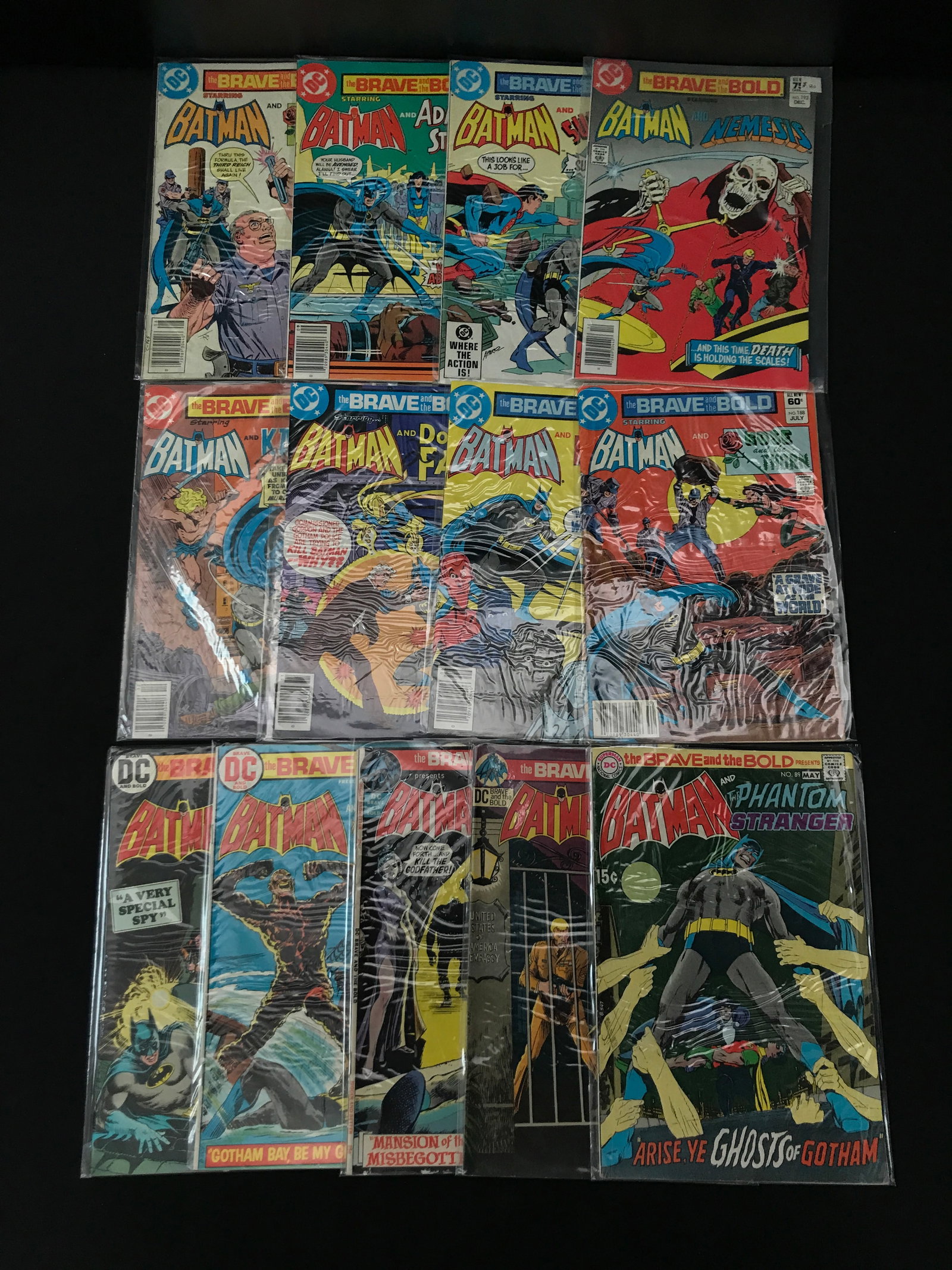 LOT OF 13 BRAVE AND THE BOLD COMICS - DC COMICS (1 of 1)