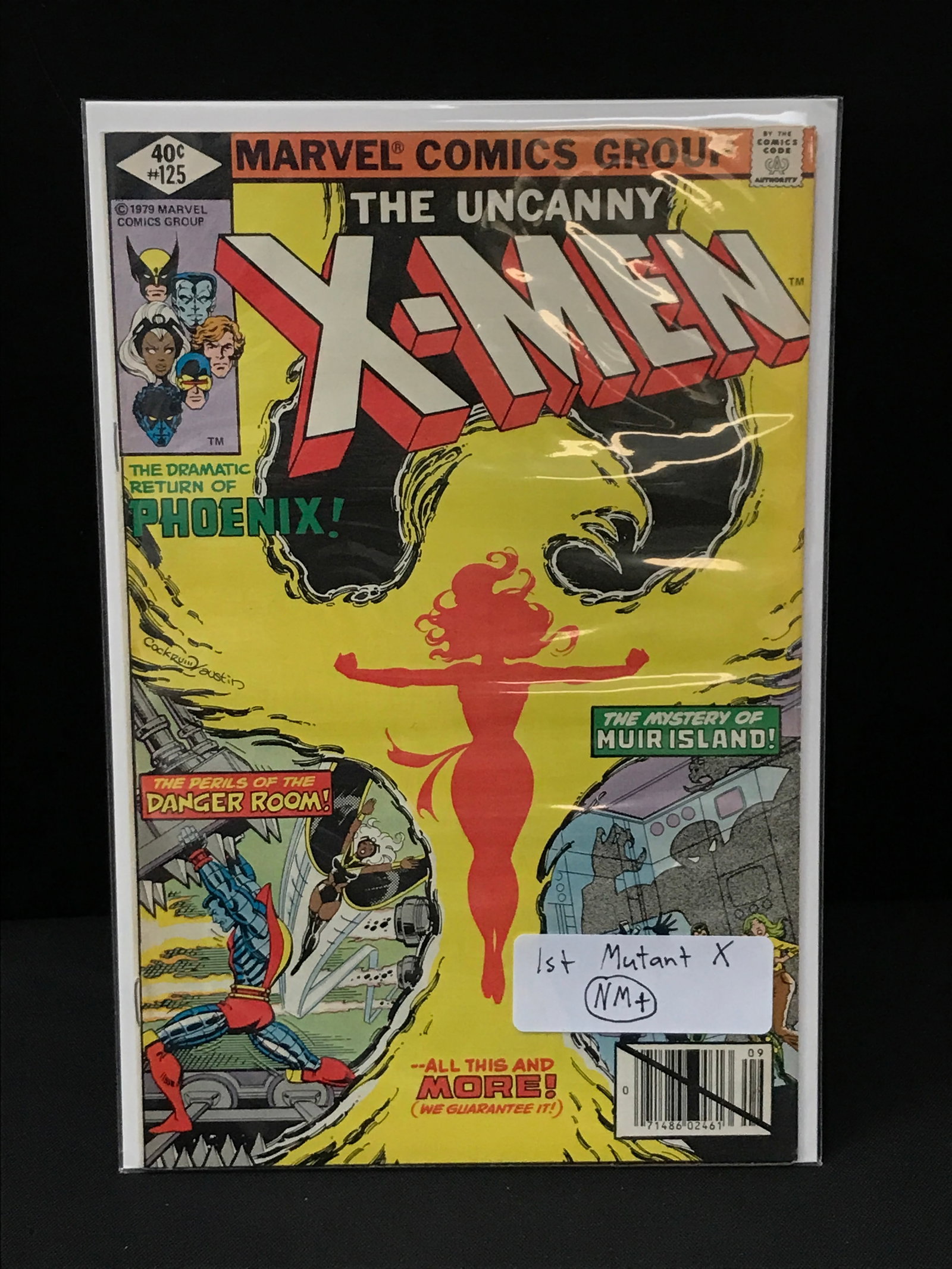 THE UNCANNY X-MEN #125 1ST MUTANT X - MARVEL COMICS (1 of 1)
