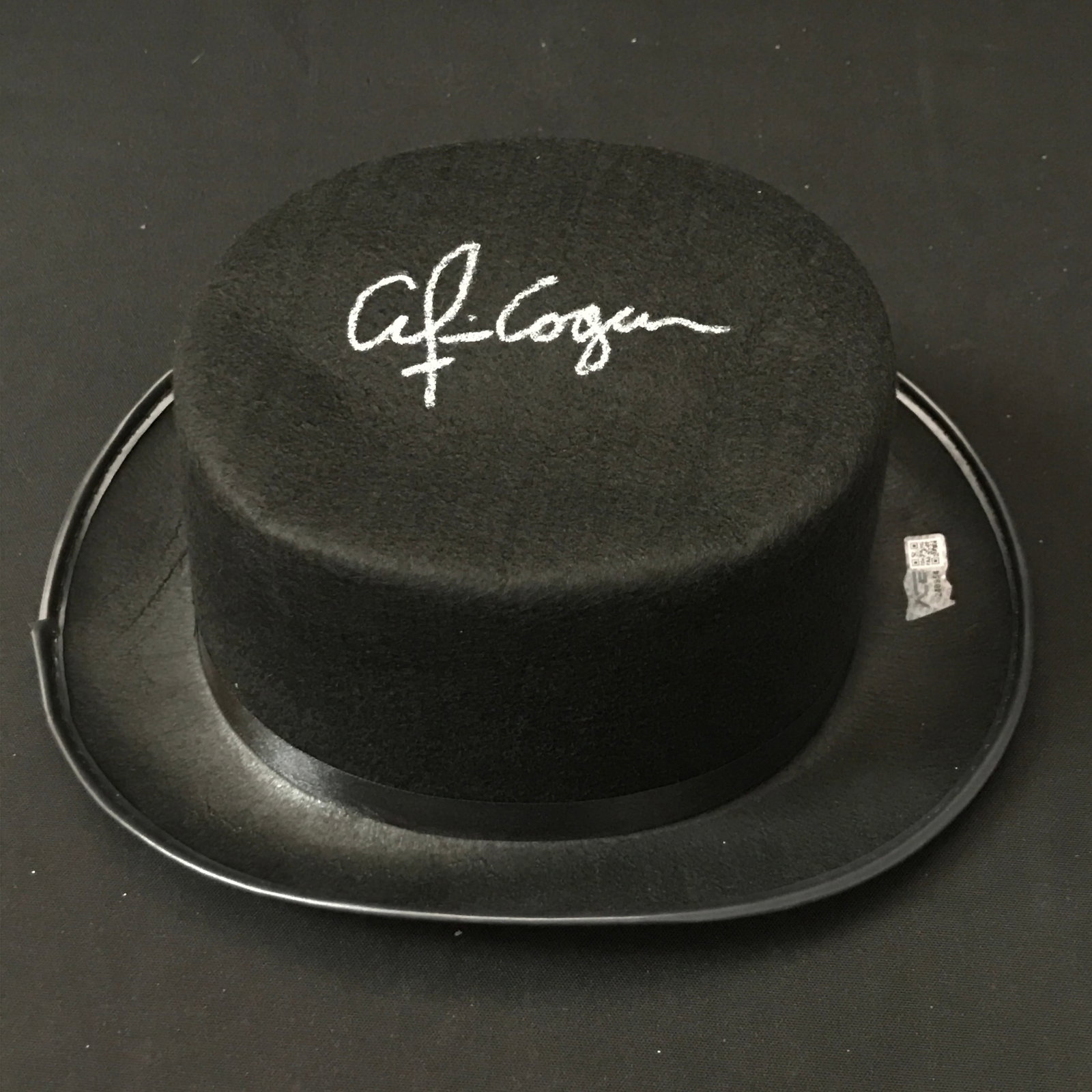 ALICE COOPER SIGNED TOP HAT - ACE COA (1 of 1)