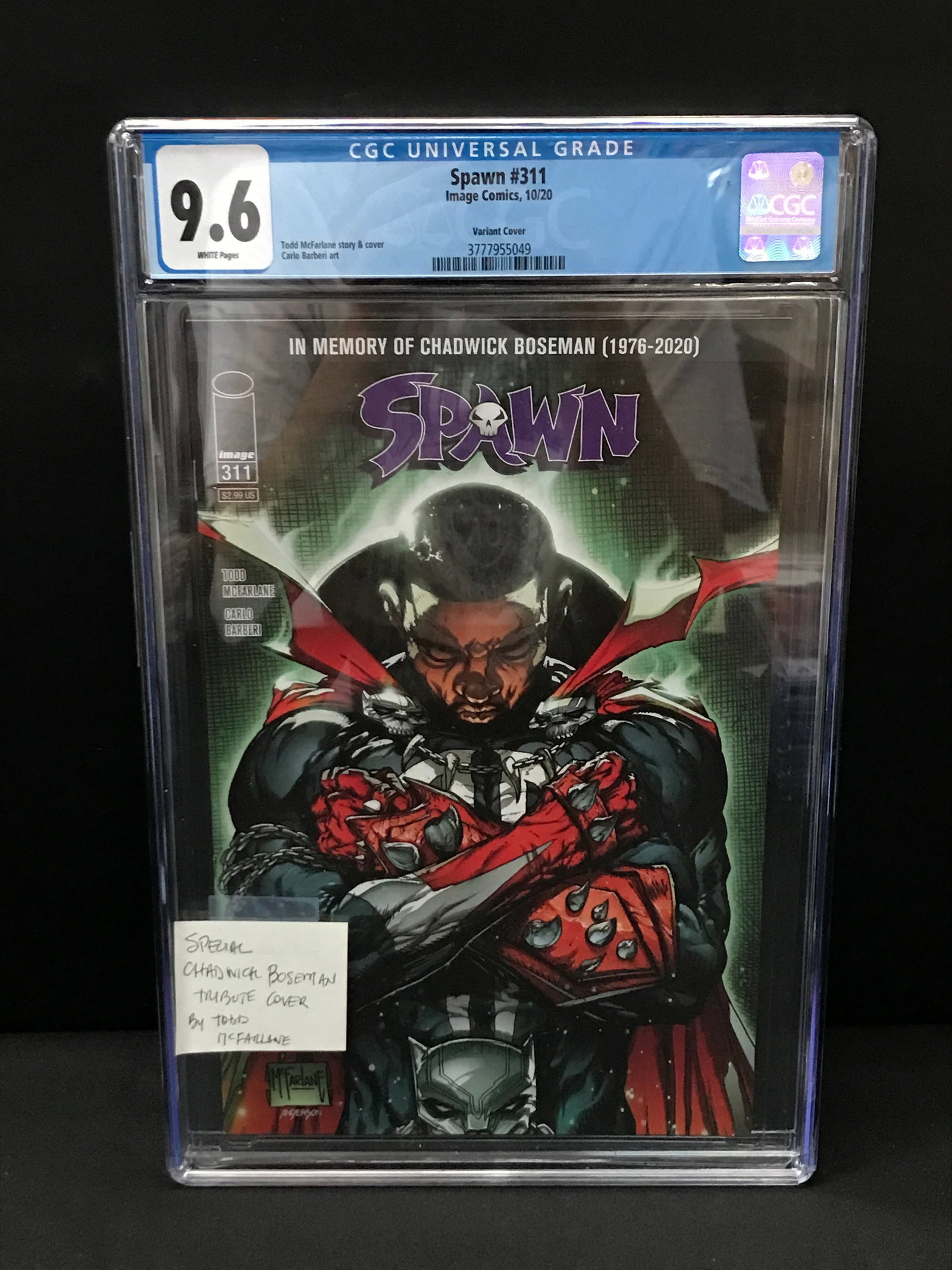 SPAWN #311 BY IMAGE COMICS - CGC GRADE 9.6 (1 of 1)