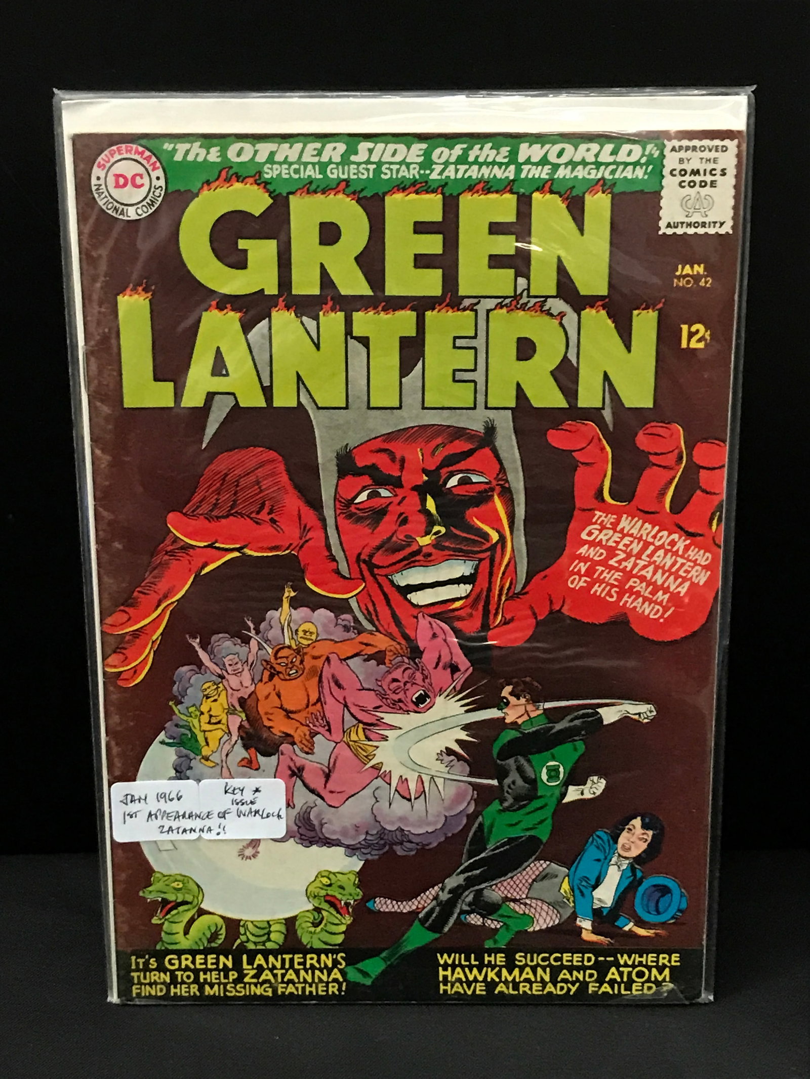 GREEN LANTERN #42 1ST APP WARLOCK ZATANNA - DC COMICS: Prices are in Canadian dollars
