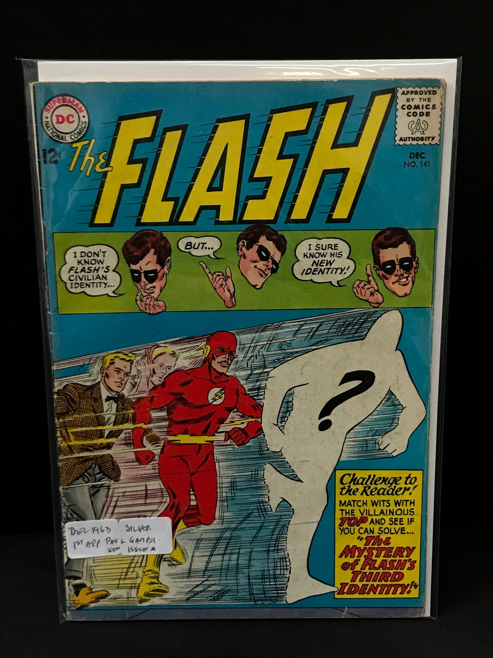 THE FLASH #141 (1963) 1ST APP PAUL GAMBI - DC COMICS: Prices are in Canadian dollars