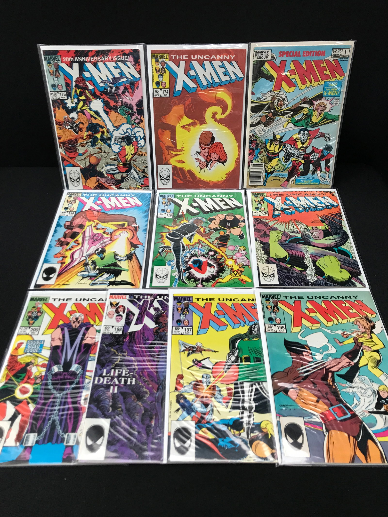 LOT OF 10 X-MEN COMICS - MARVEL COMICS (1 of 1)