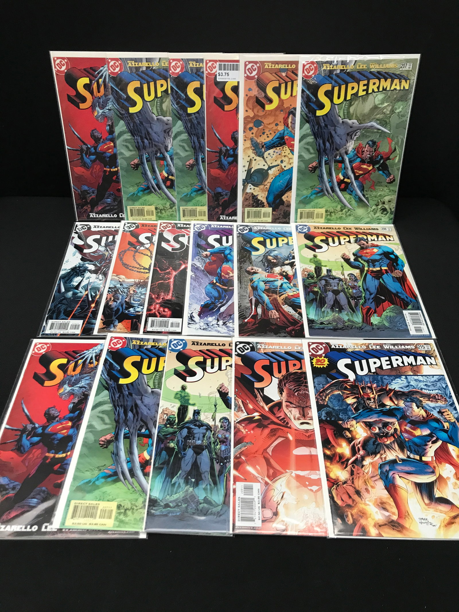 LOT OF 17 SUPERMAN COMICS - DC COMICS (1 of 1)