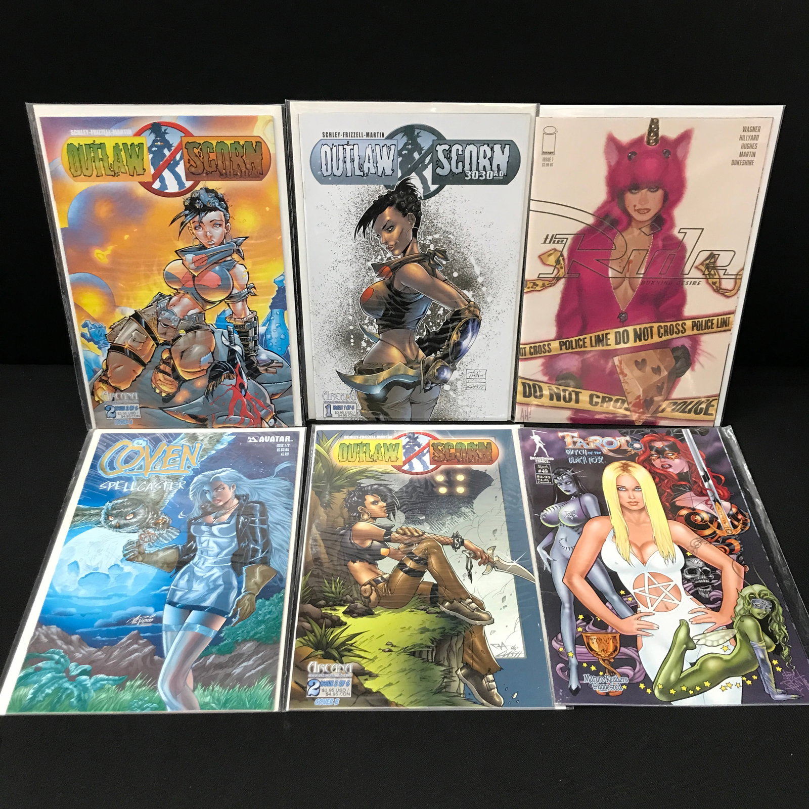 LOT OF 6 MIXED TITLE COMICS - VARIOUS PUBLISHERS (1 of 1)