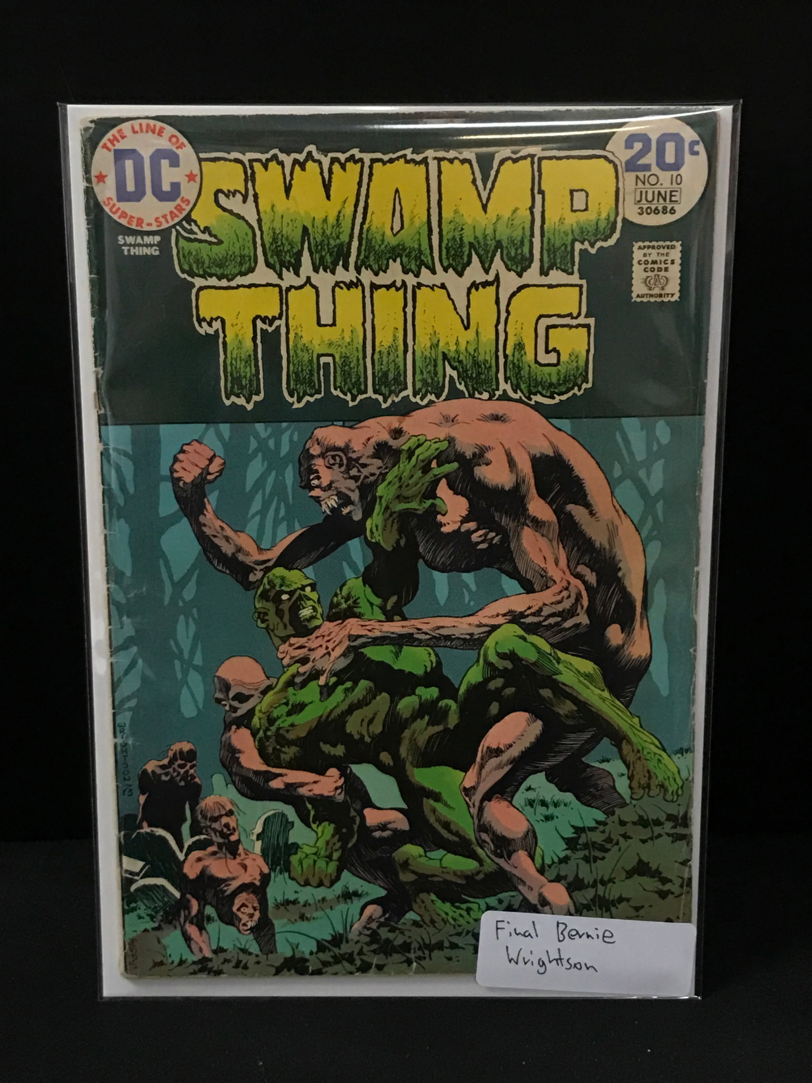 SWAMP THING #10 FINAL BERNIE WRIGHTSON - DC COMICS: Prices are in Canadian Dollars