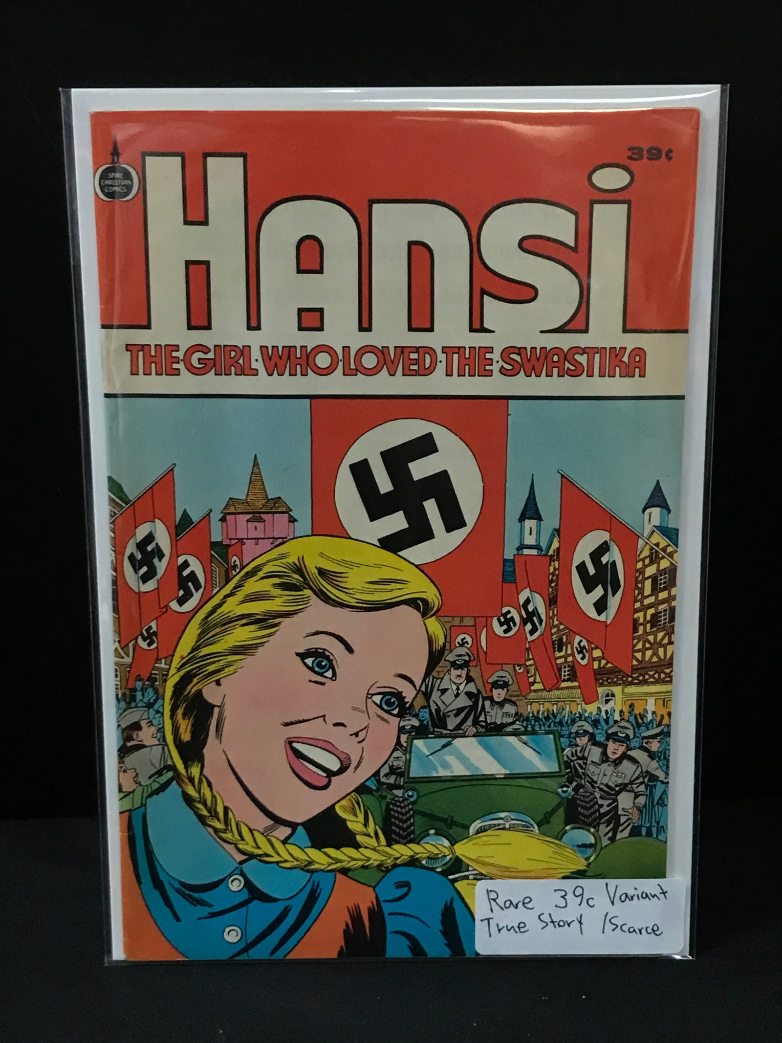 HANSI THE GIRL WHO LOVED THE SWASTIKA - SPIRE CHRISTIAN COMICS: Prices are in Canadian Dollars