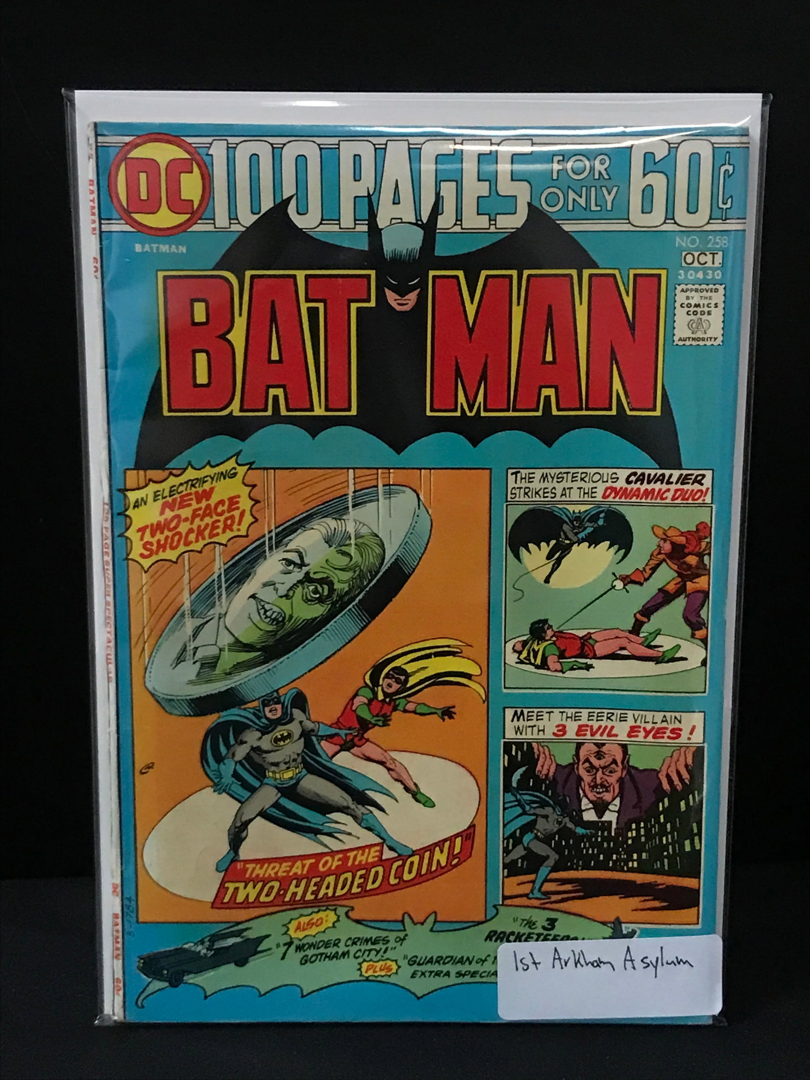 BATMAN #258 1ST ARKHAM ASYLUM - DC COMICS: Prices are in Canadian Dollars