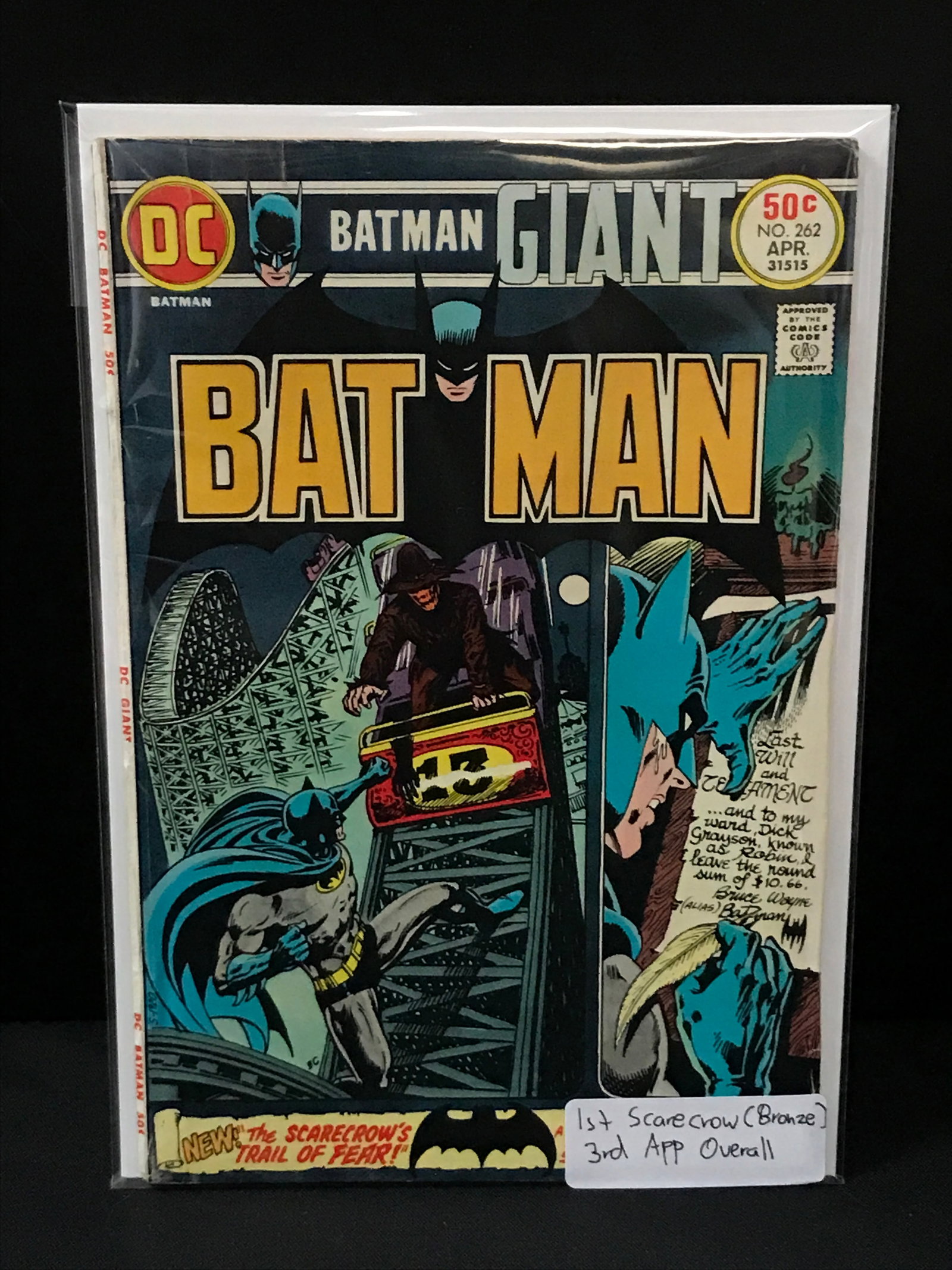 BATMAN #262 3RD SCARECROW APP - DC COMICS: Prices are in Canadian Dollars