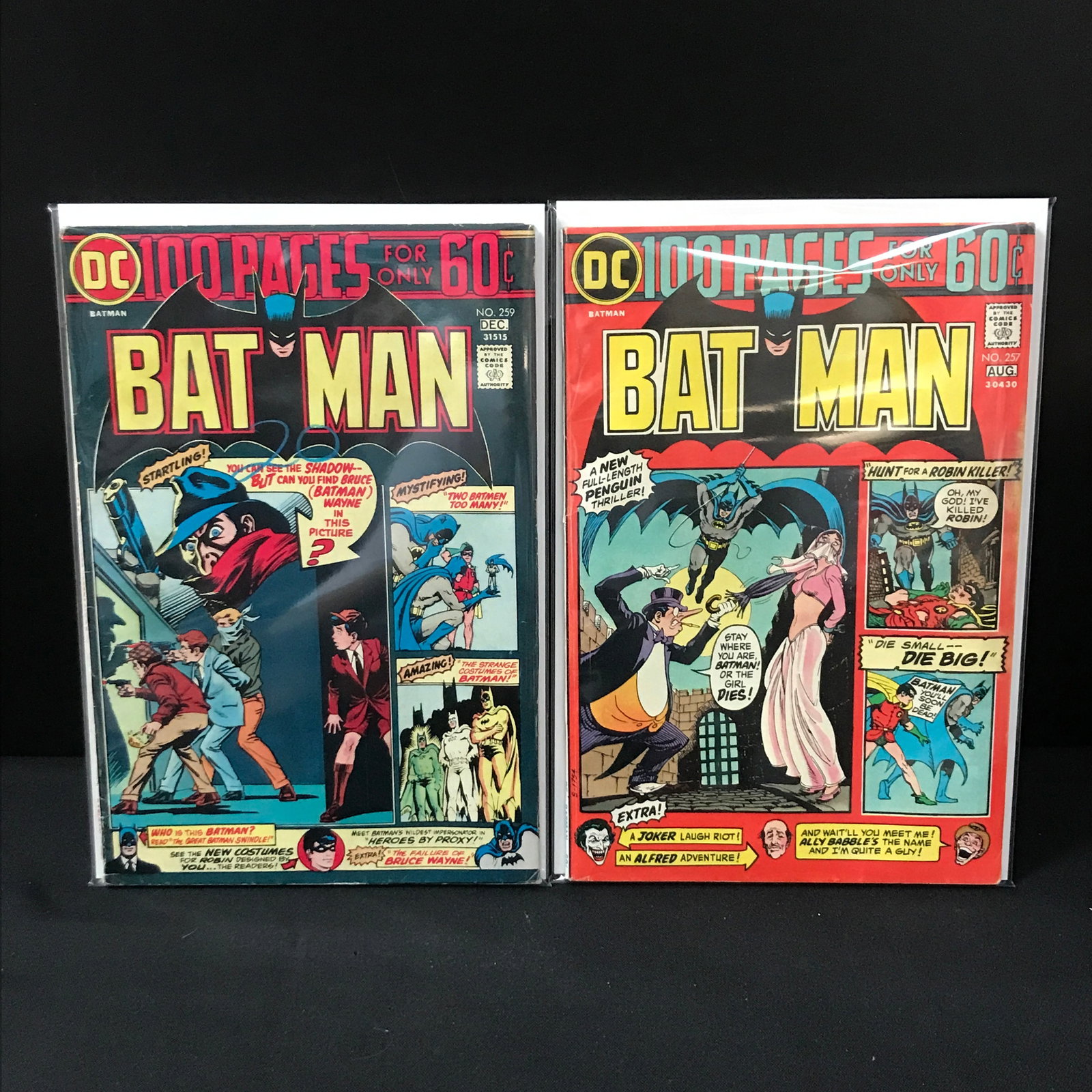 LOT OF 2 BATMAN COMICS - DC COMICS (1 of 1)