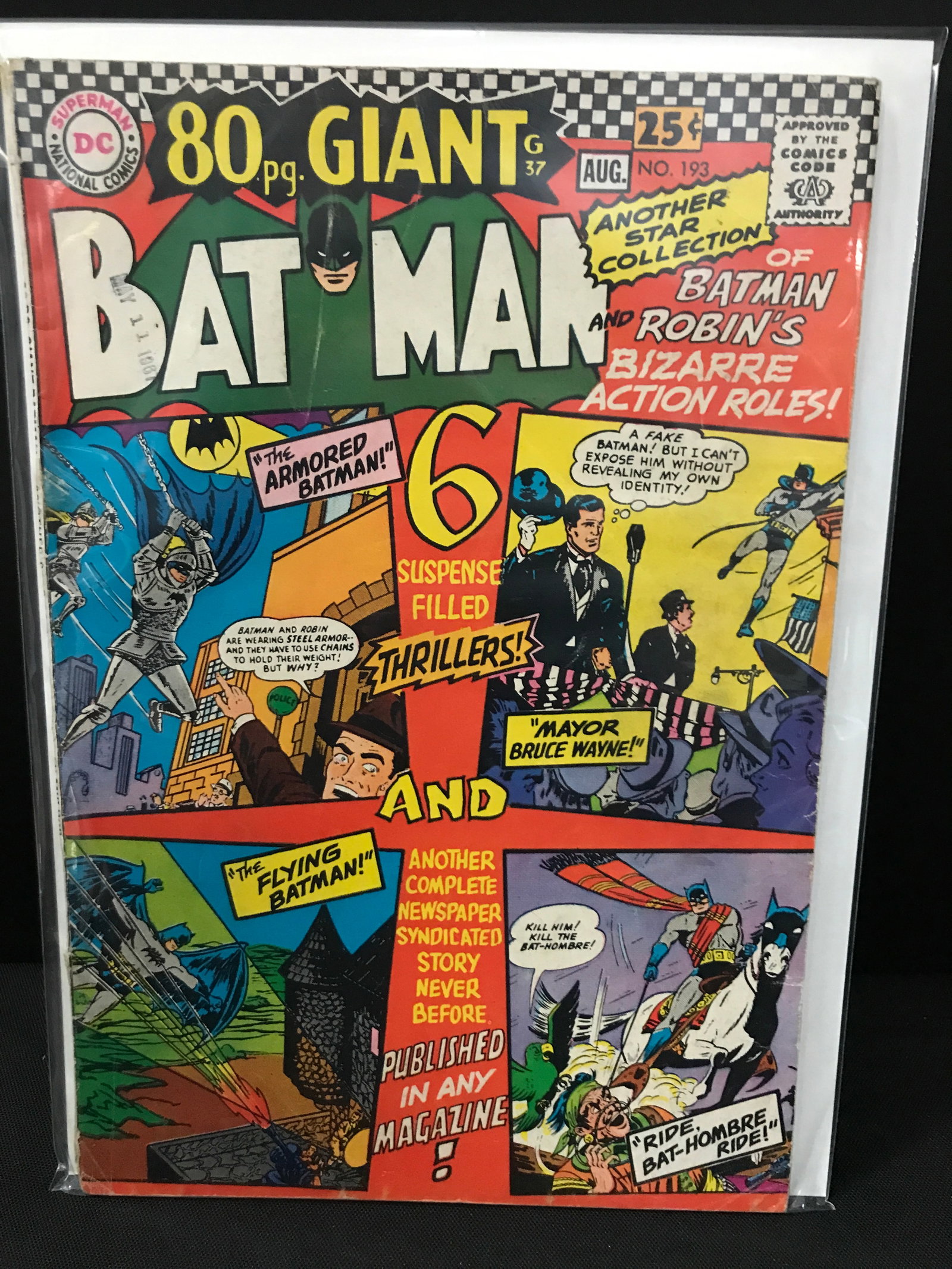 BATMAN #193 - DC COMICS (1 of 1)