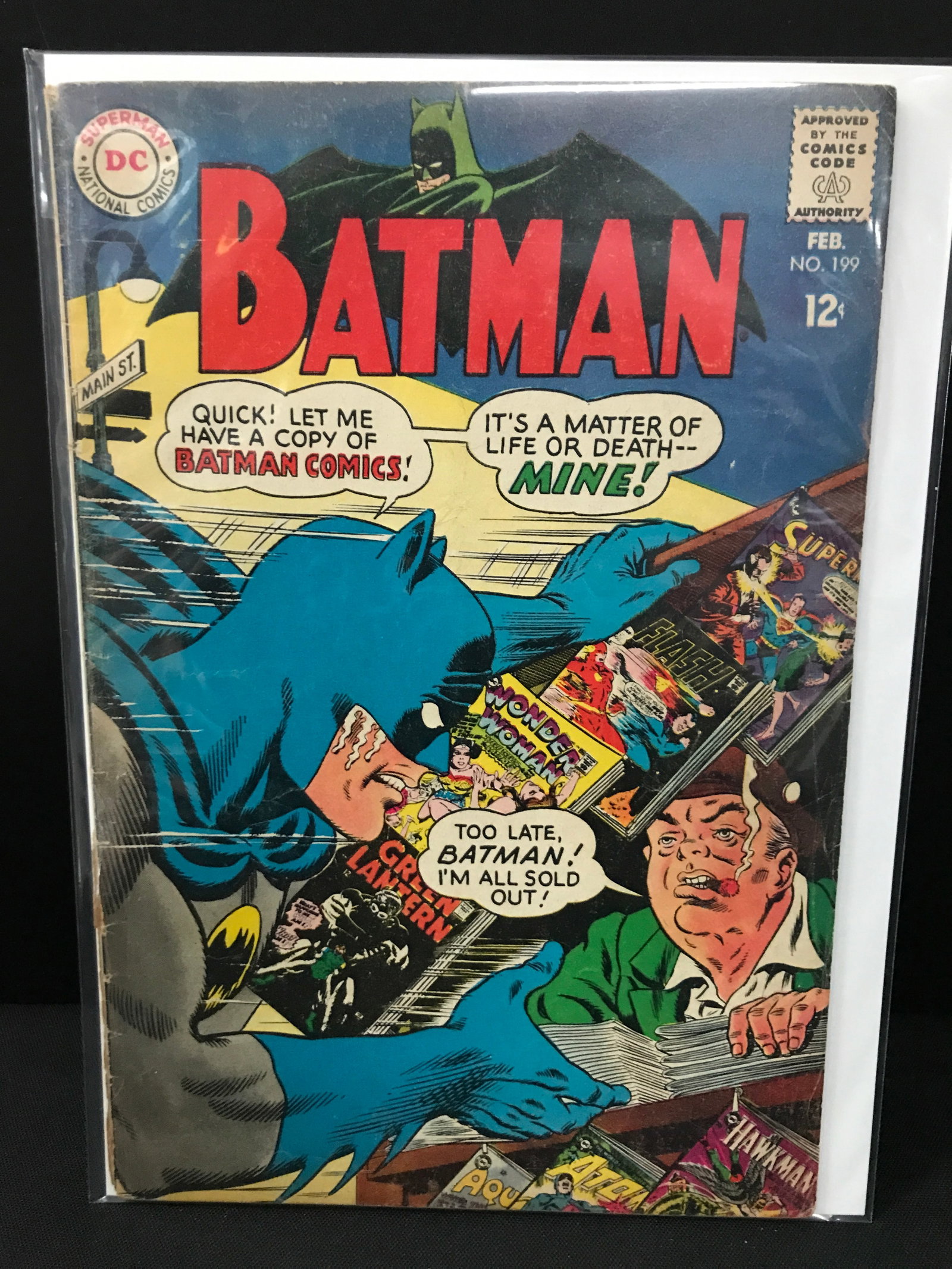 BATMAN #199 - DC COMICS: Prices are in Canadian dollars