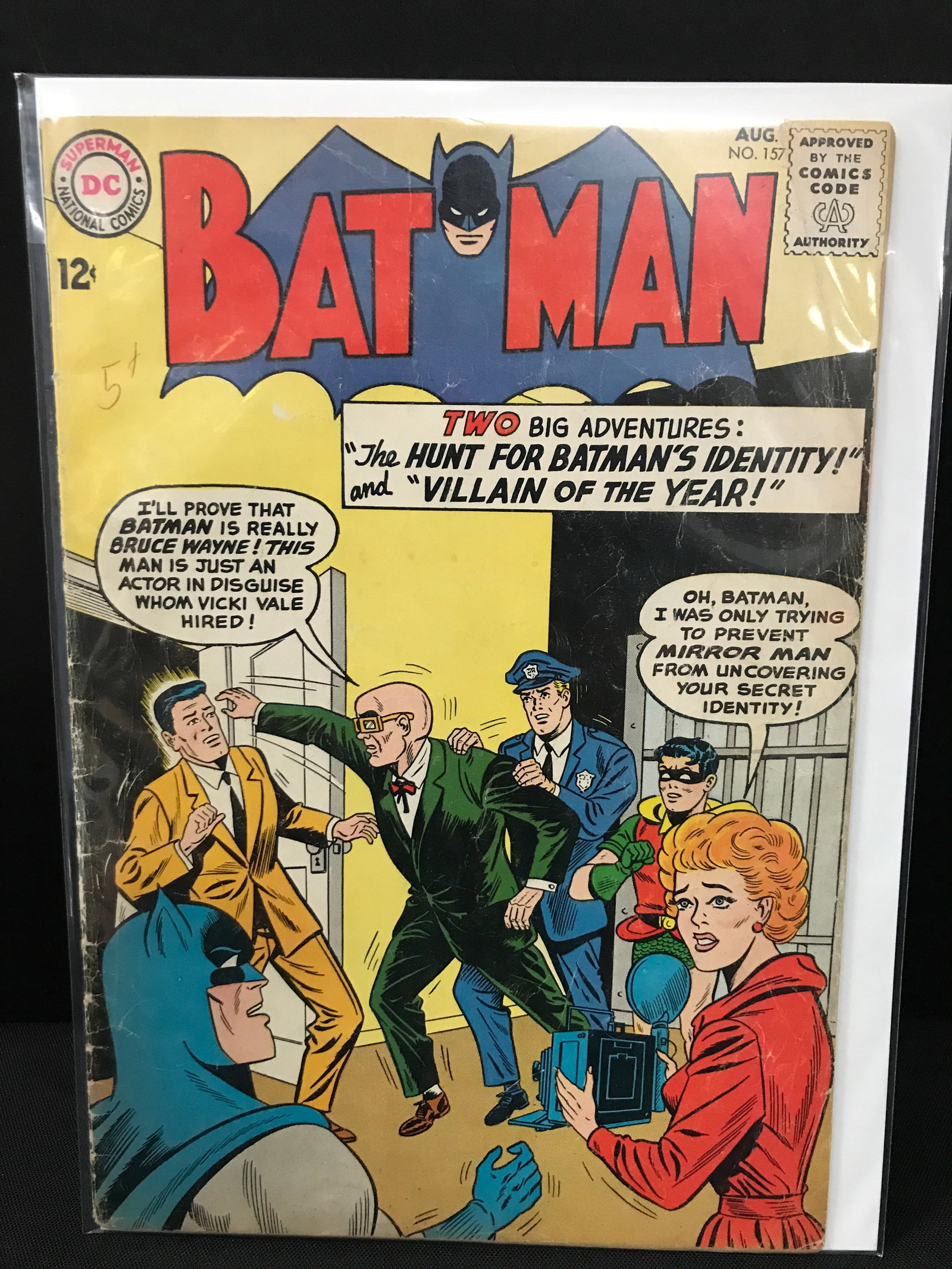 BATMAN #157 - DC COMICS (1 of 1)