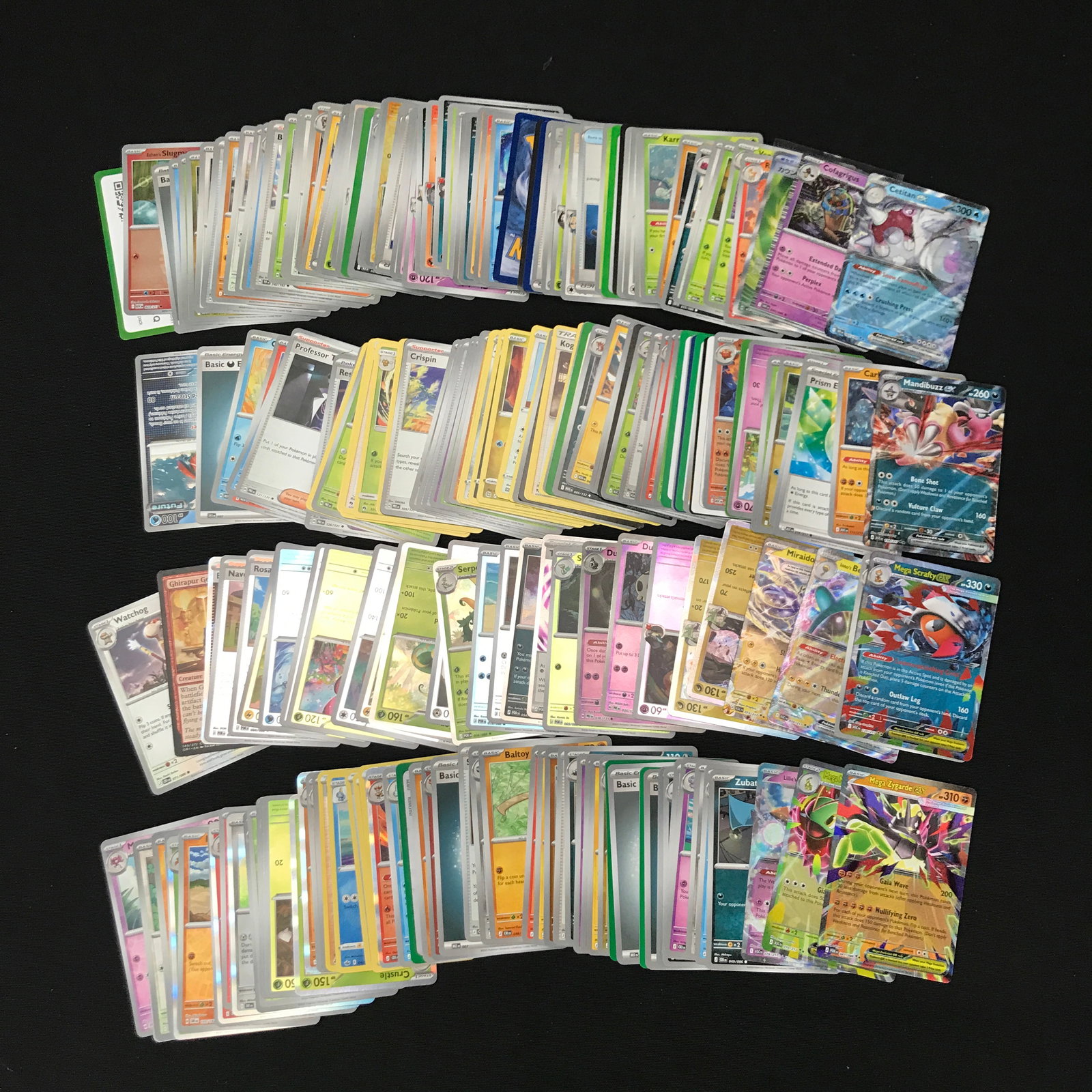 LOT OF ENGLISH POKEMON TCG TRADING CARDS - INCLUDING EX'S: Prices are in Canadian dollars