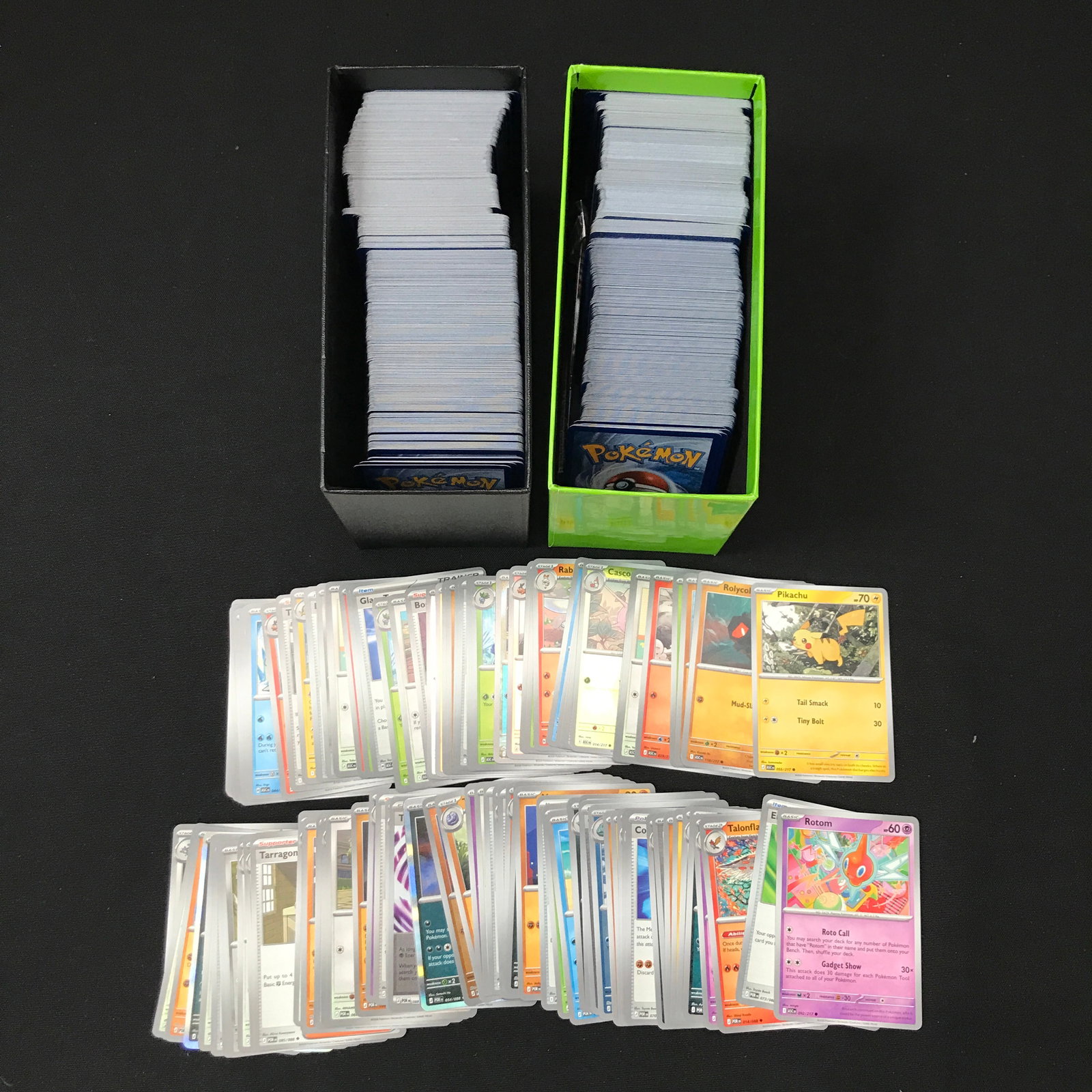 2 BOXES OF POKEMON TCG TRADING CARDS: Prices are in Canadian dollars