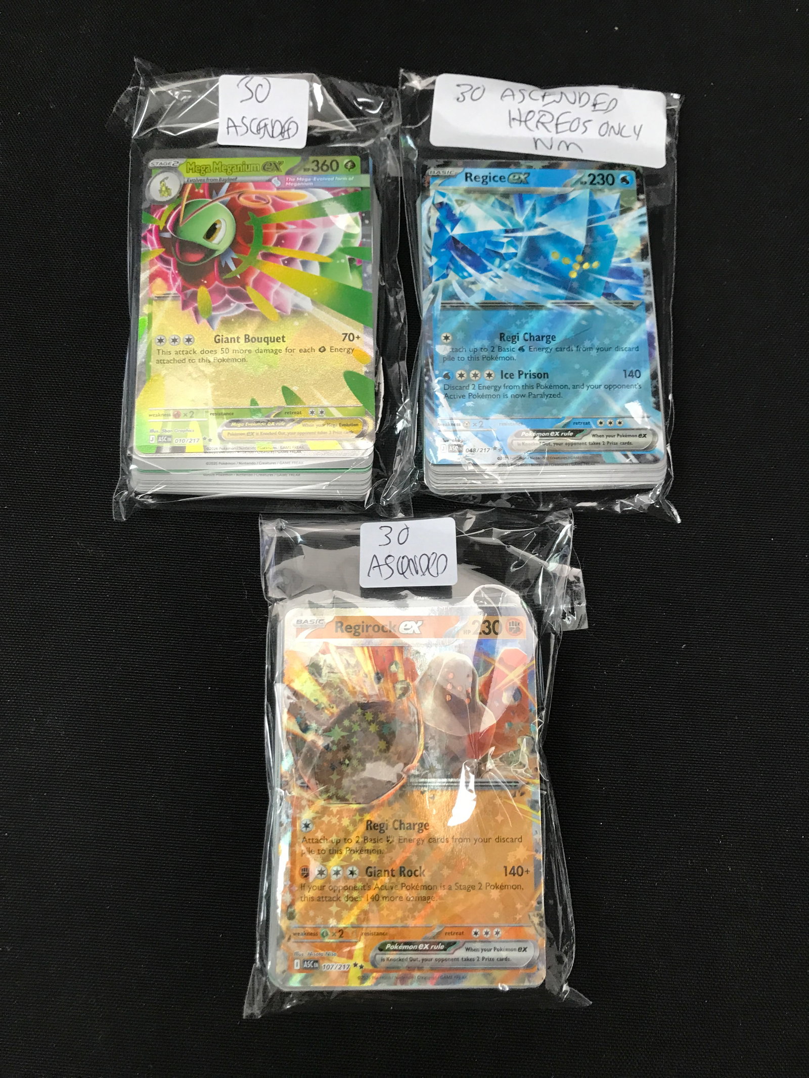 LOT OF 90 POKEMON TCG ASCENDED HEROES TRADING CARDS: Prices are in Canadian dollars