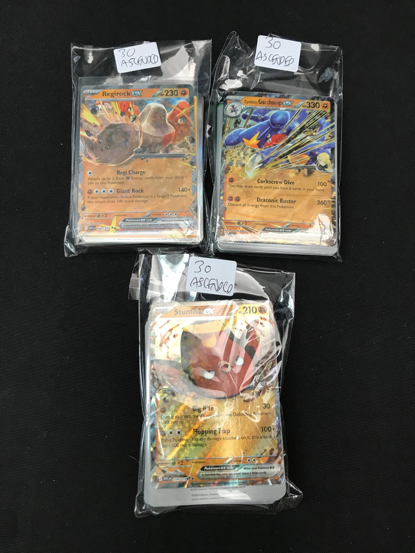 LOT OF 90 POKEMON TCG ASCENDED HEROES TRADING CARDS: Prices are in Canadian dollars